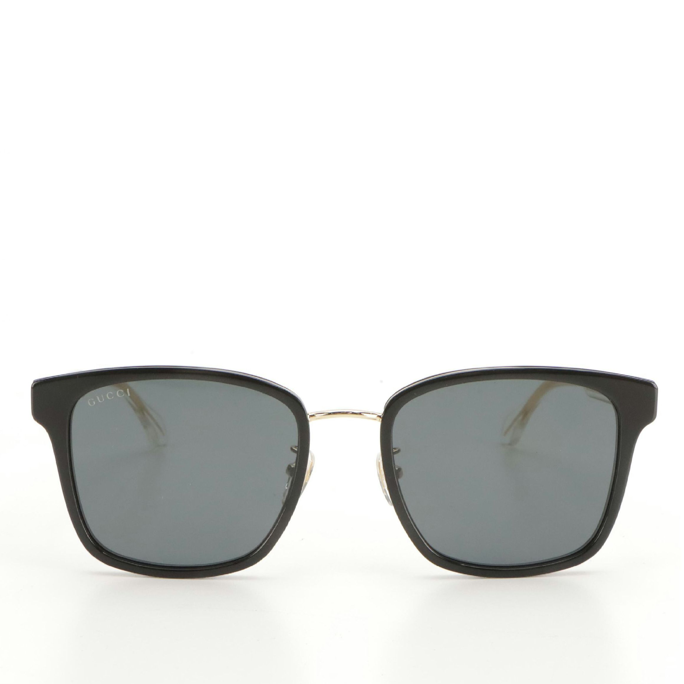 Gucci GG0563SKN Crystal Stem Square Sunglasses with Case