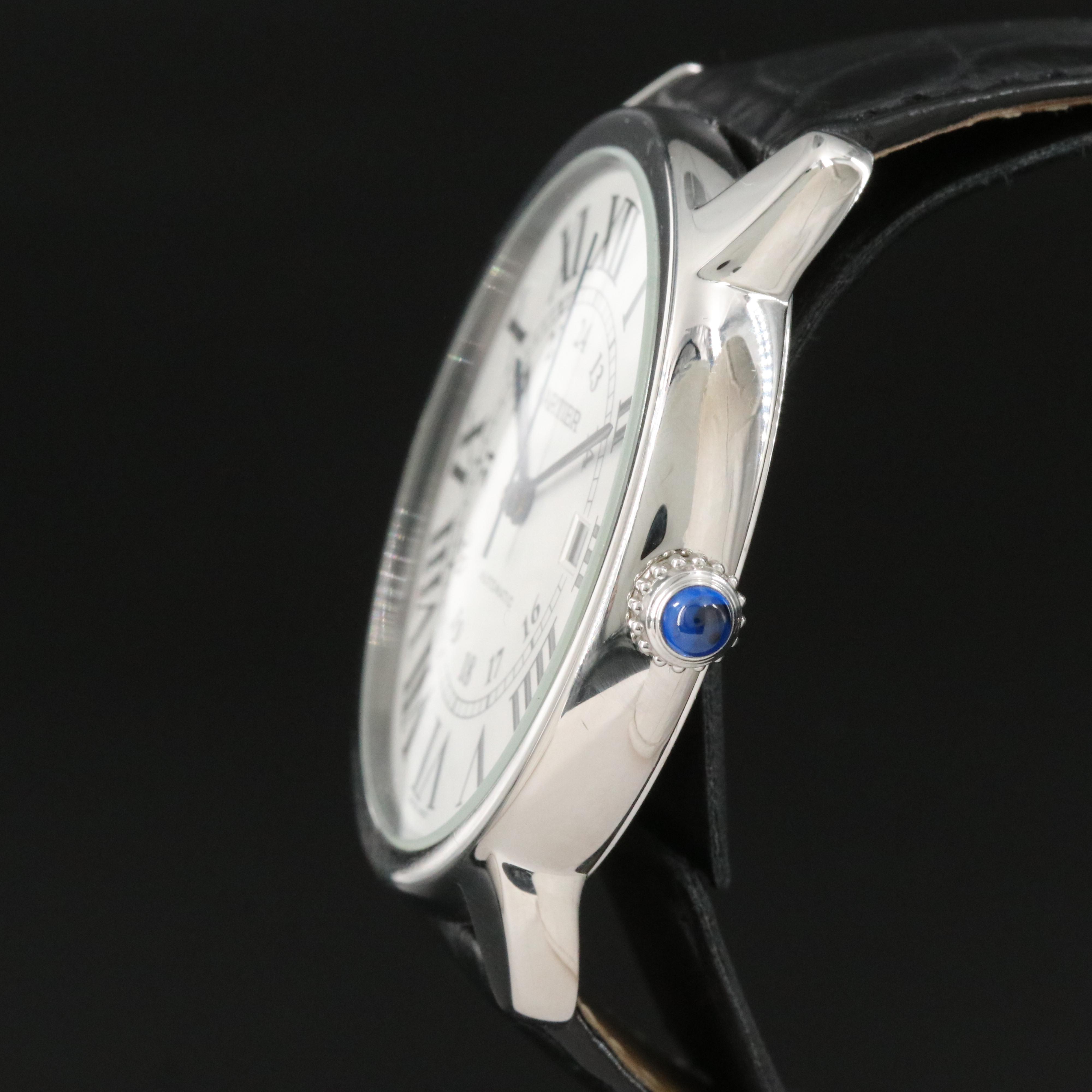 Cartier Ronde Solo XL 3802 Silver Dial 42mm Steel Automatic Watch