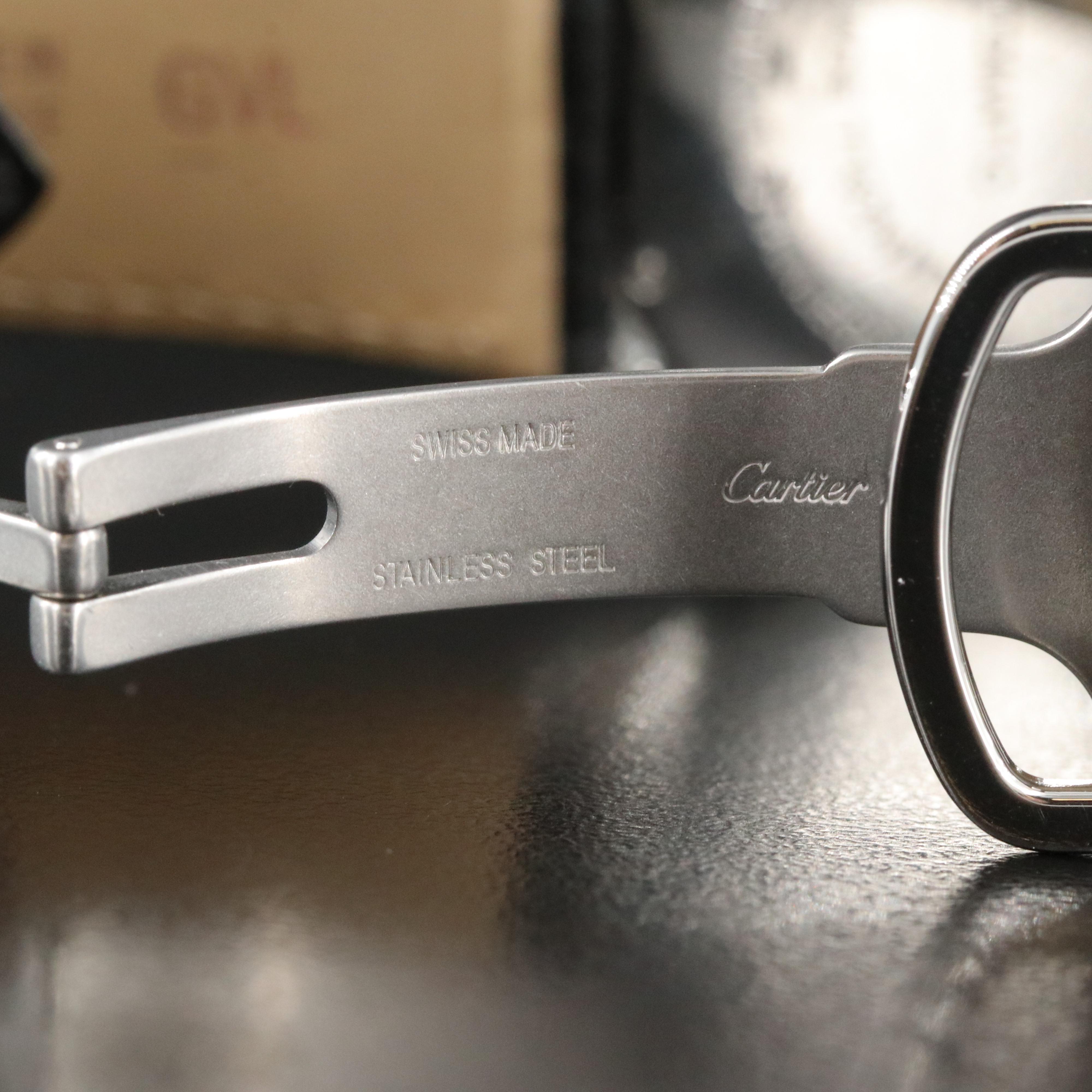 Cartier Ronde Solo XL 3802 Silver Dial 42mm Steel Automatic Watch