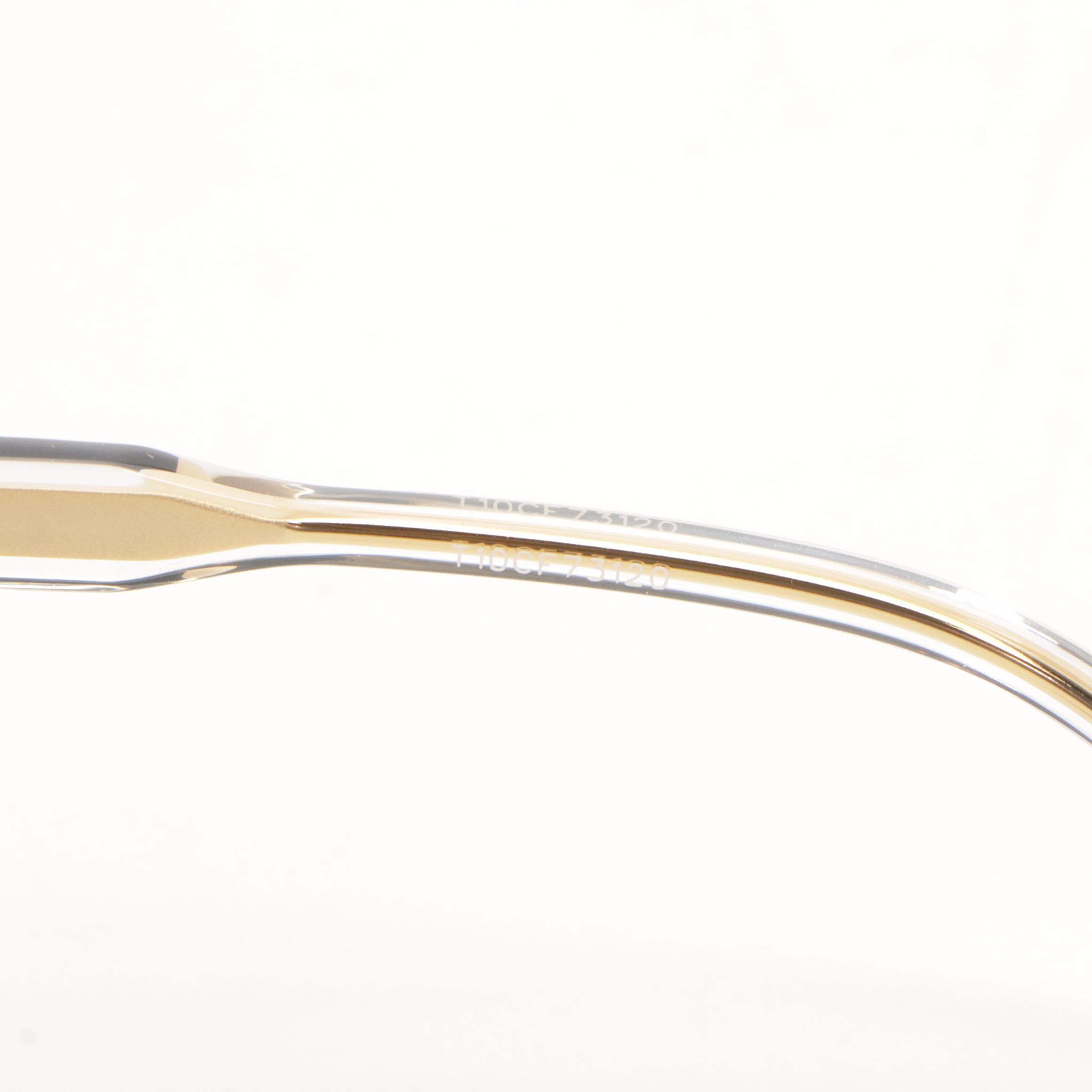 Gucci GG0563SKN Crystal Stem Square Sunglasses with Case