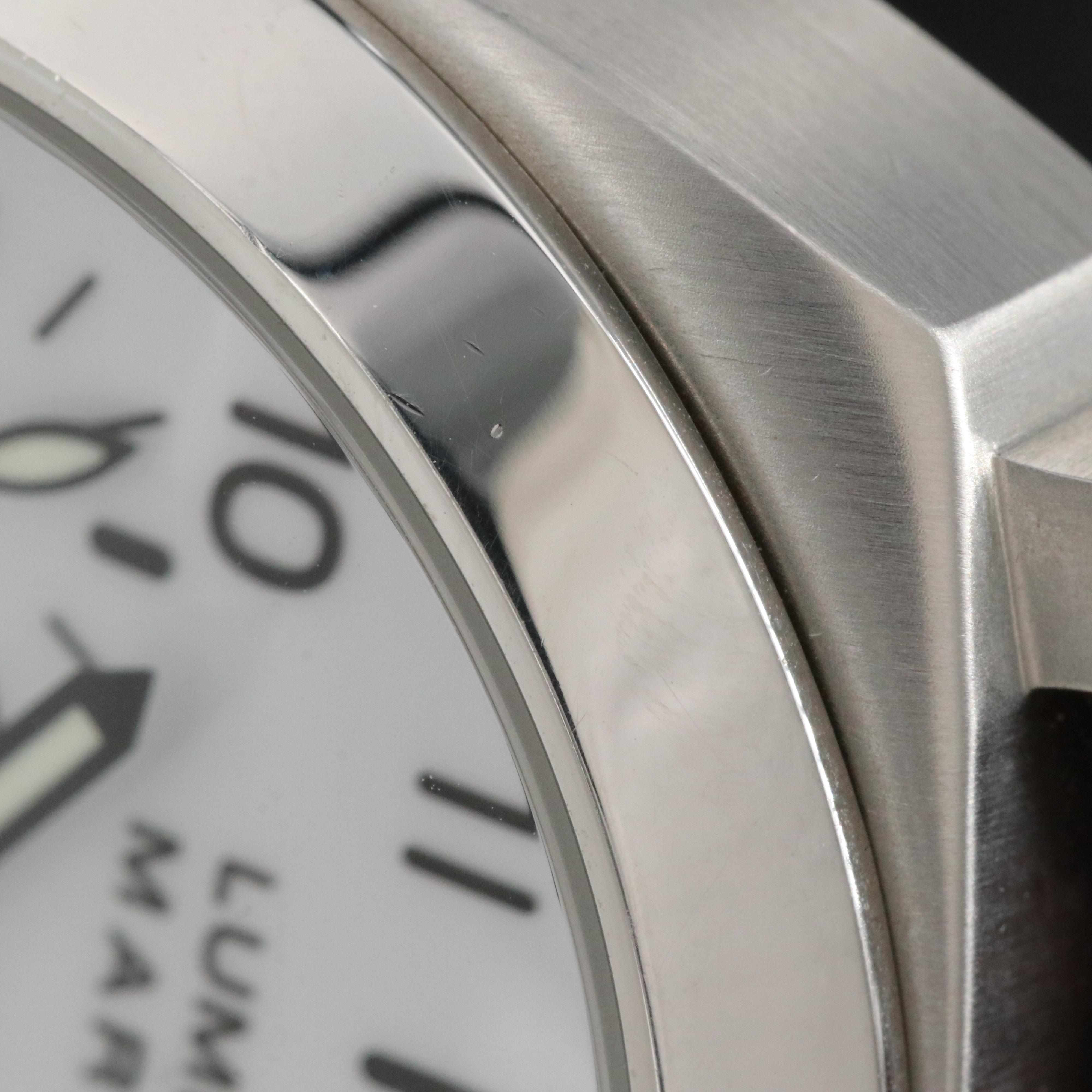 Panerai Luminor Marina PAM00049 White 40mm Steel Automatic Watch