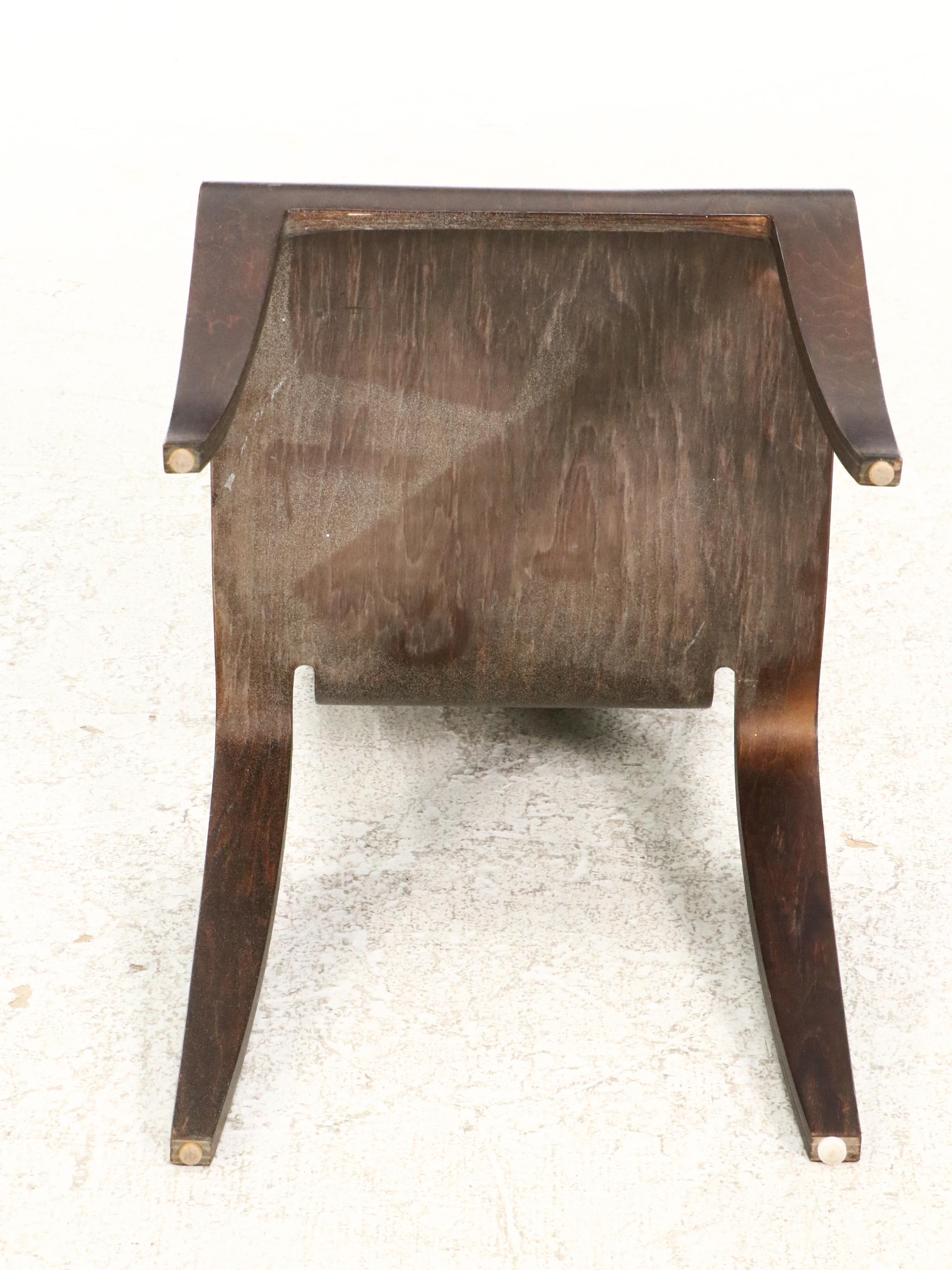 Five Modernist Bentwood Side Chairs, Mid to Late 20th Century