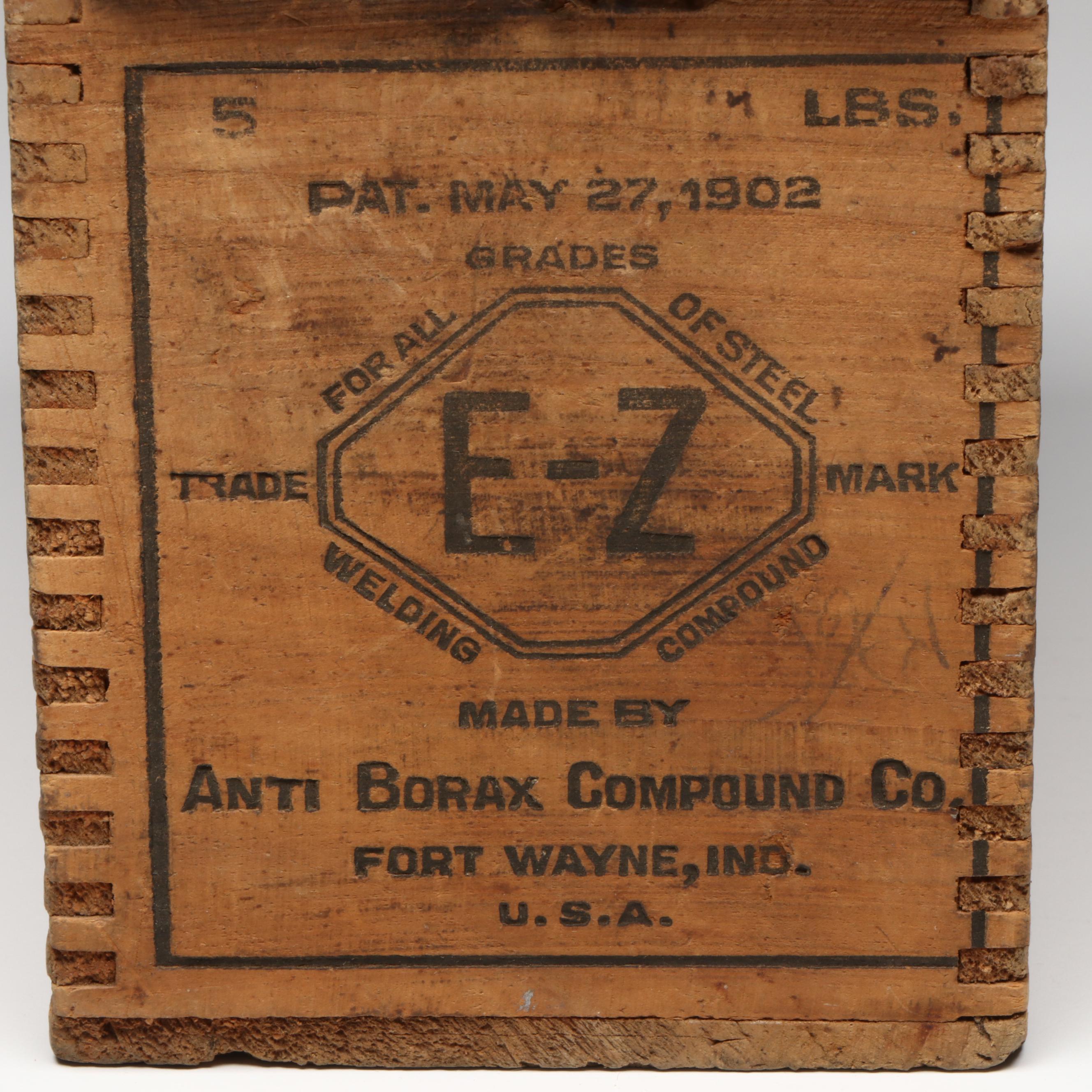 Railroad Mills, Emerson Drug Co. and Other Bottles and Crate, Early 20th Century