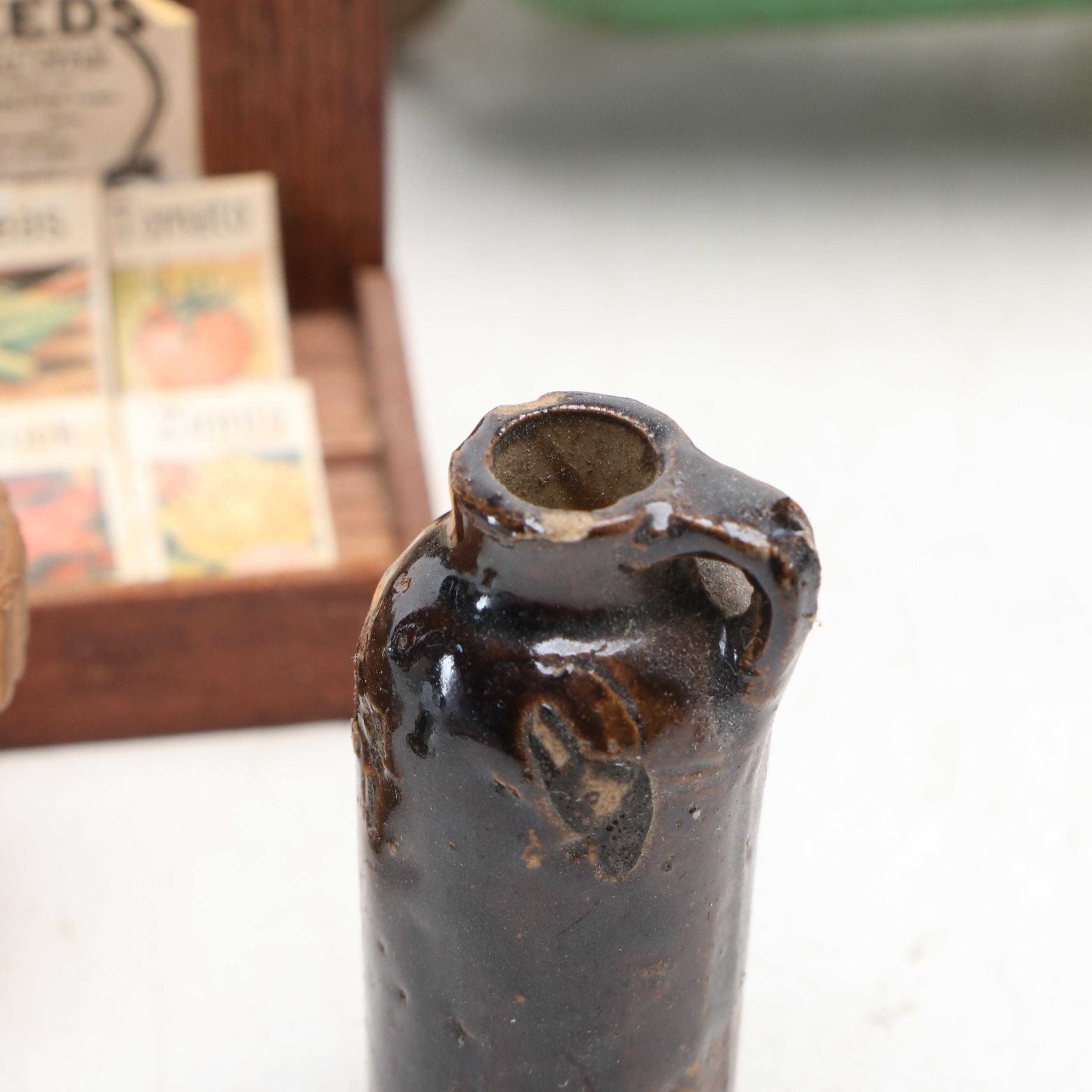 Vintage Americana Dollhouse Miniature Gardening Accessories