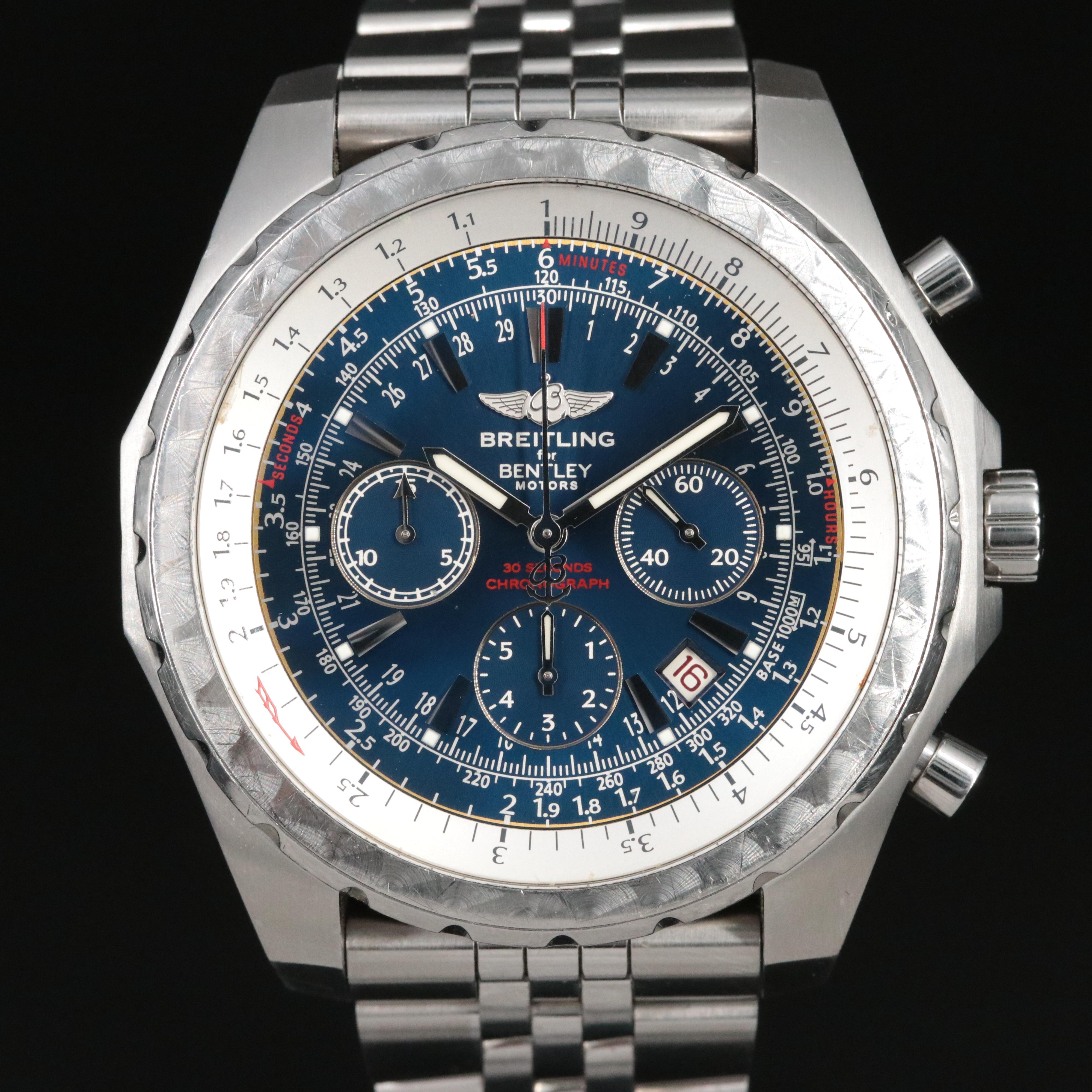 Breitling for Bentley Motors Chronometer with Date Watch