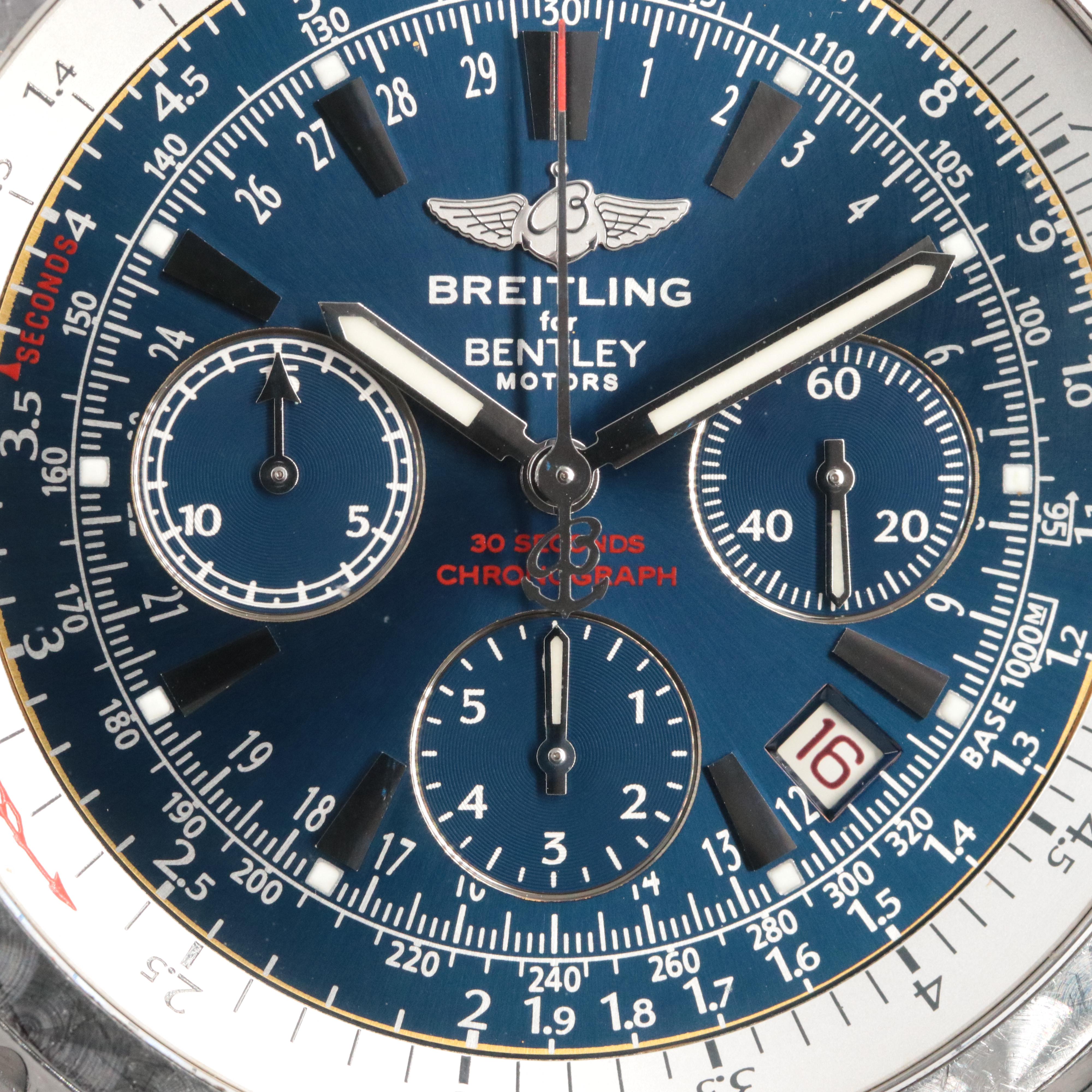 Breitling for Bentley Motors Chronometer with Date Watch