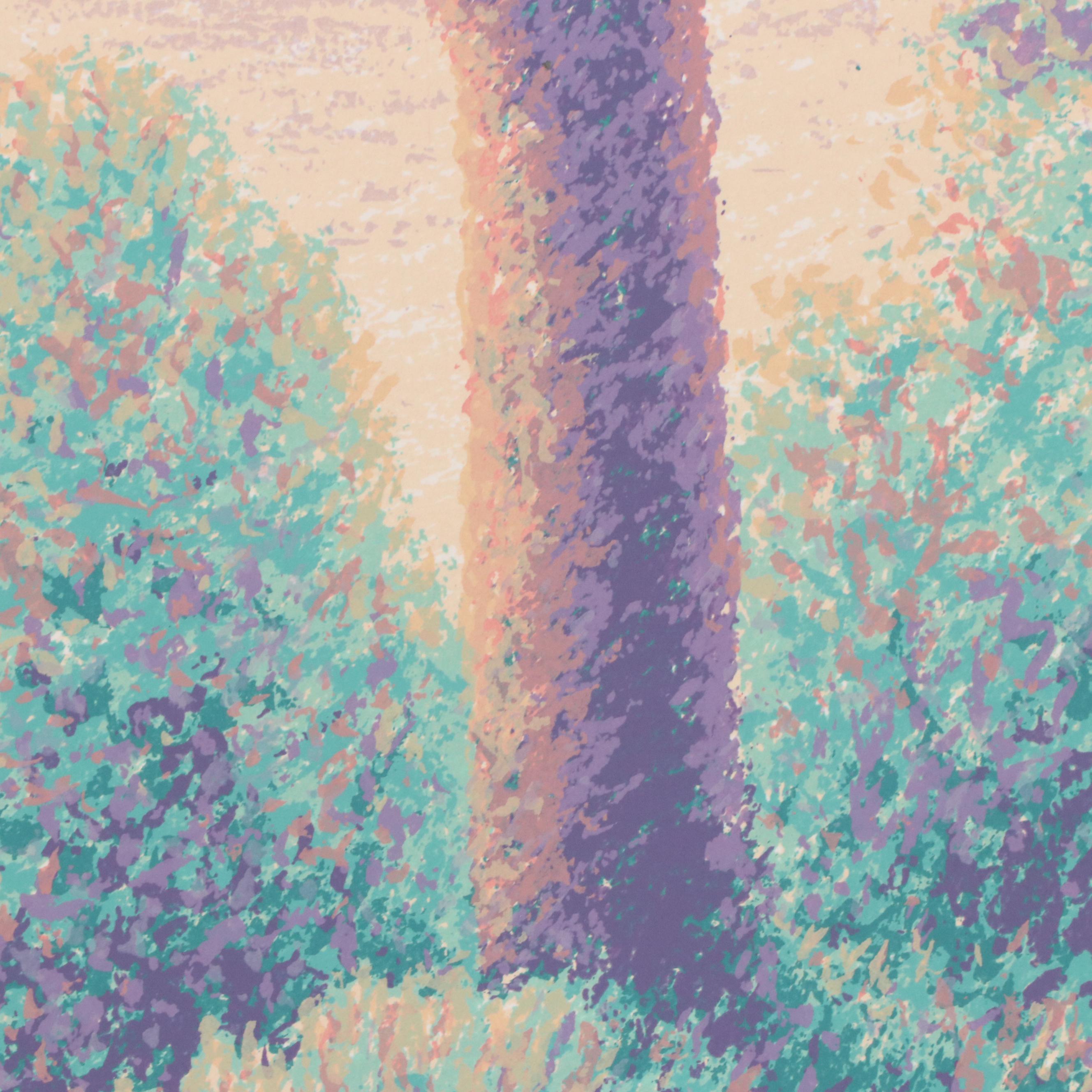 Scott Nellis Serigraph "Pissarro's Romance"