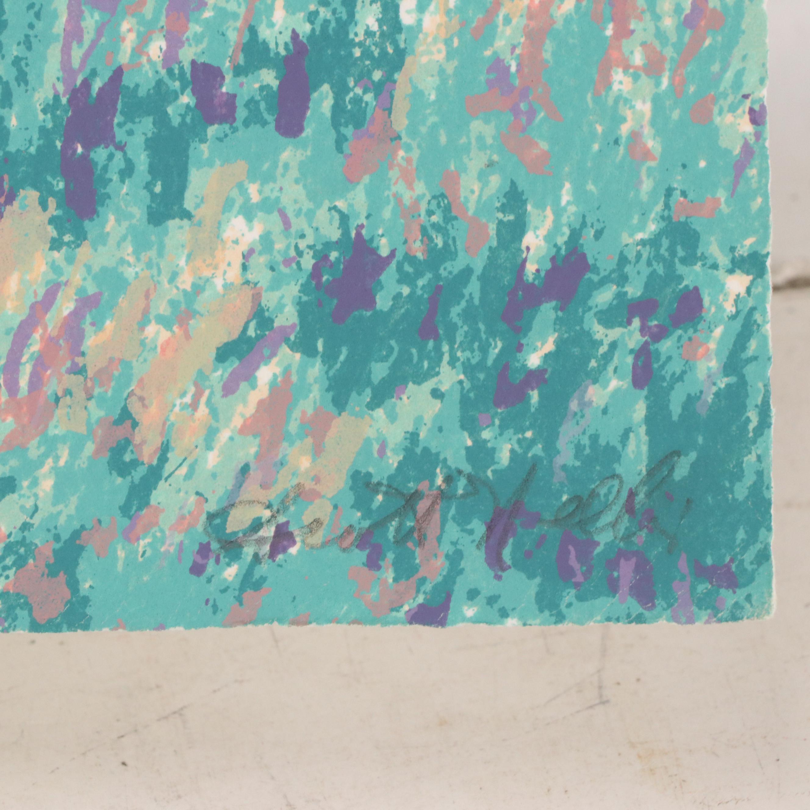 Scott Nellis Serigraph "Pissarro's Romance"