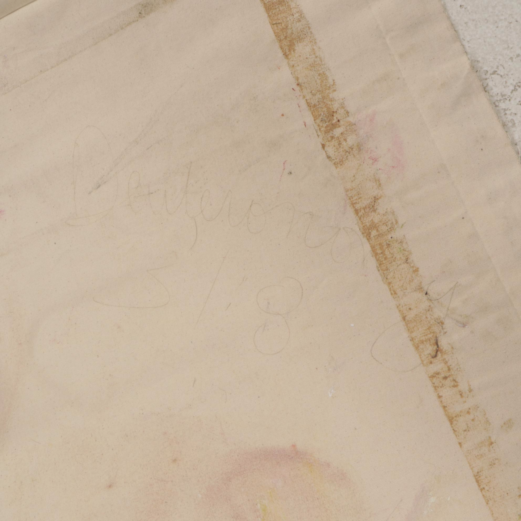 Michel Keck "Deuteronomy 31:8" Mixed Media Painting