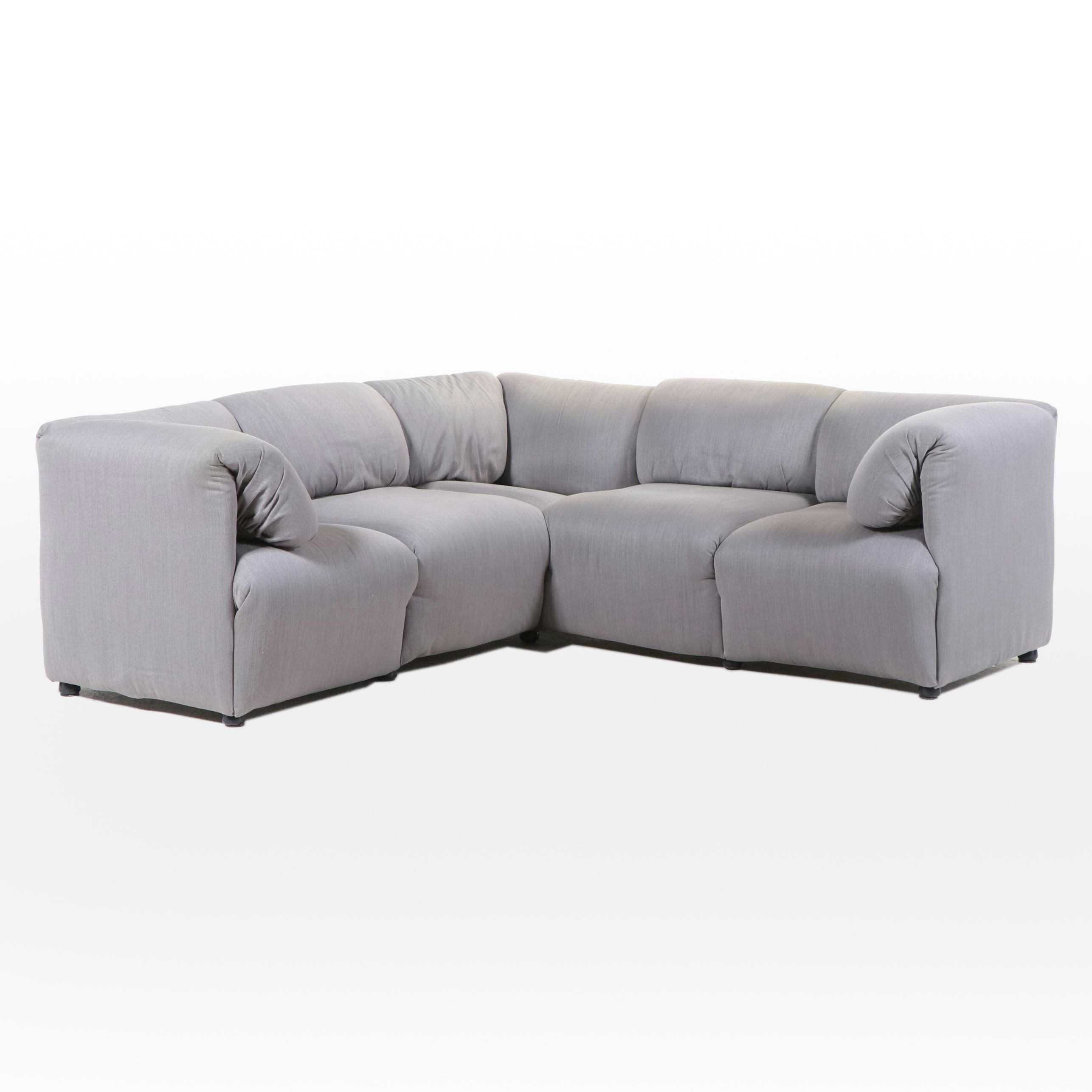 Mario Bellini for Cassina/Atelier International Upholstered Sofa, Circa 1970s