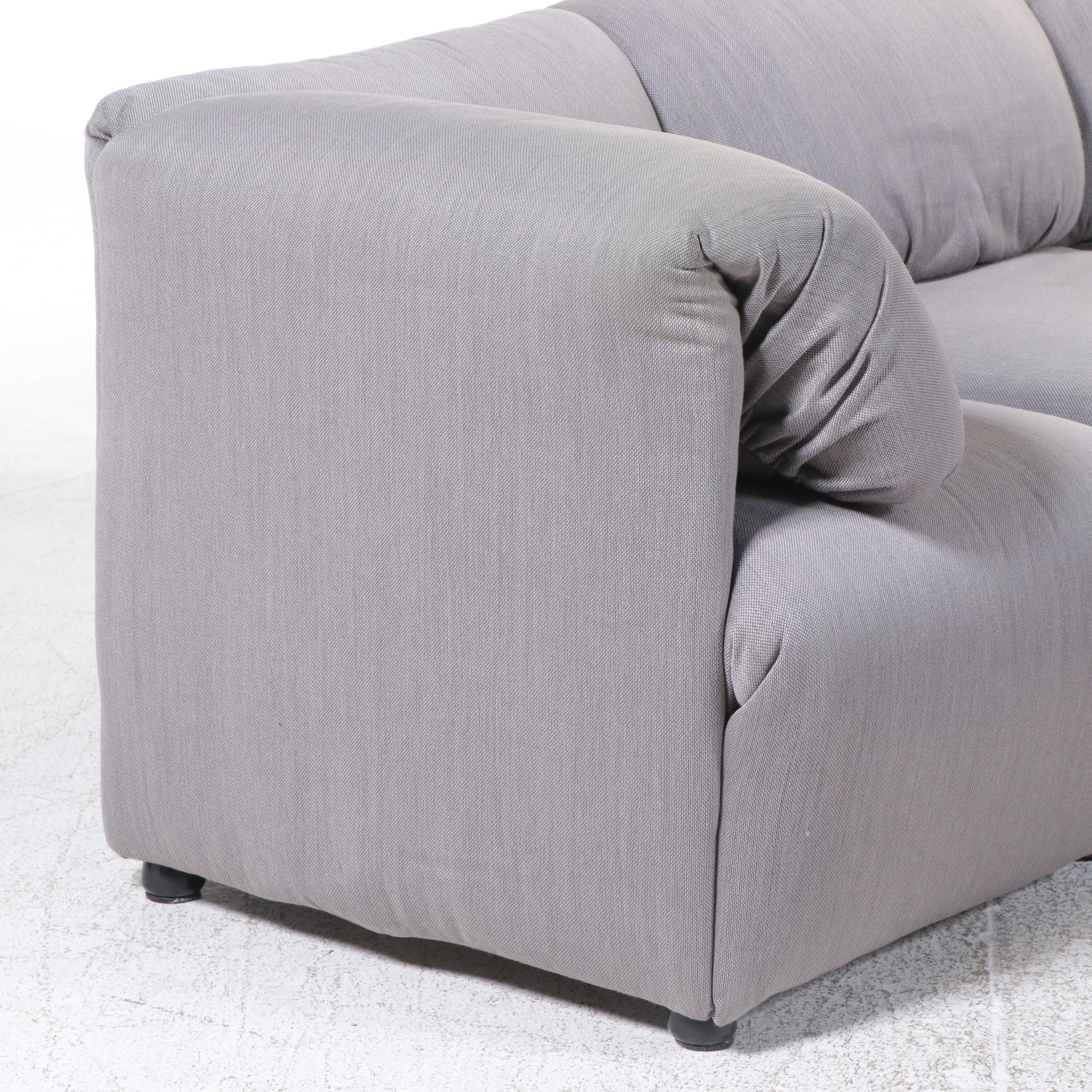 Mario Bellini for Cassina/Atelier International Upholstered Sofa, Circa 1970s