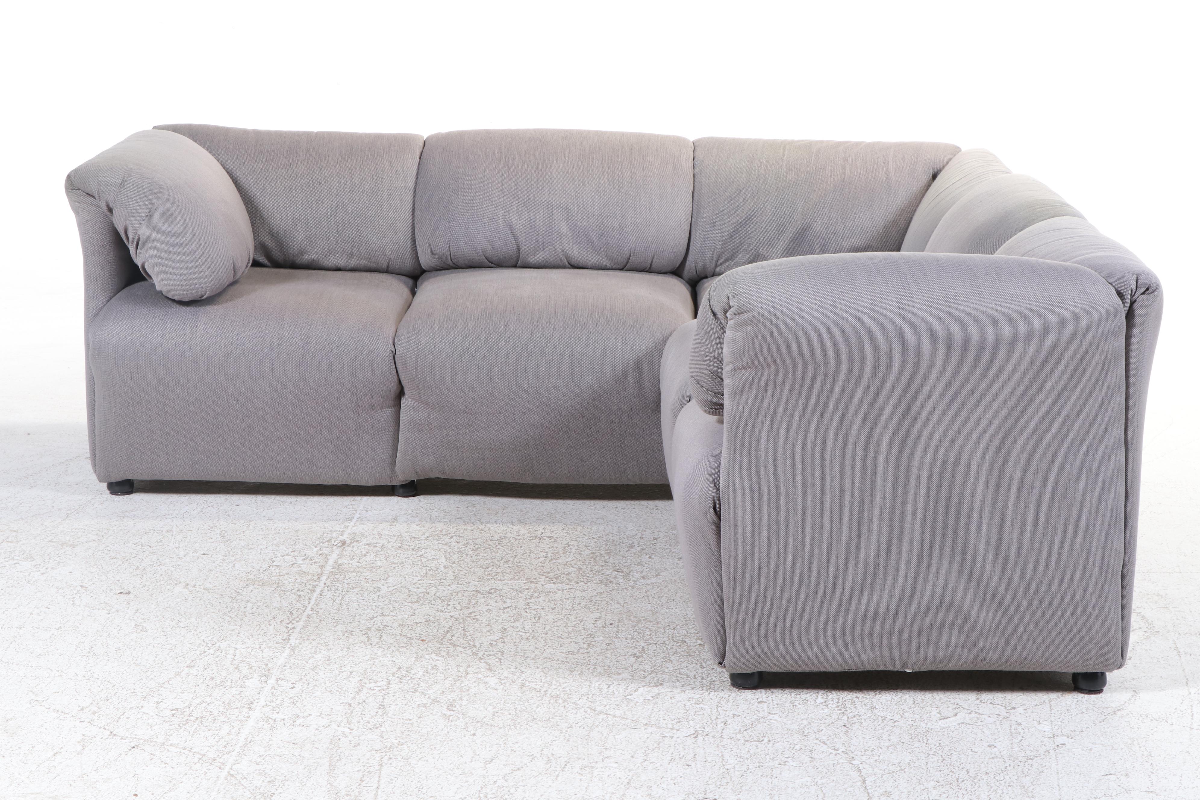 Mario Bellini for Cassina/Atelier International Upholstered Sofa, Circa 1970s