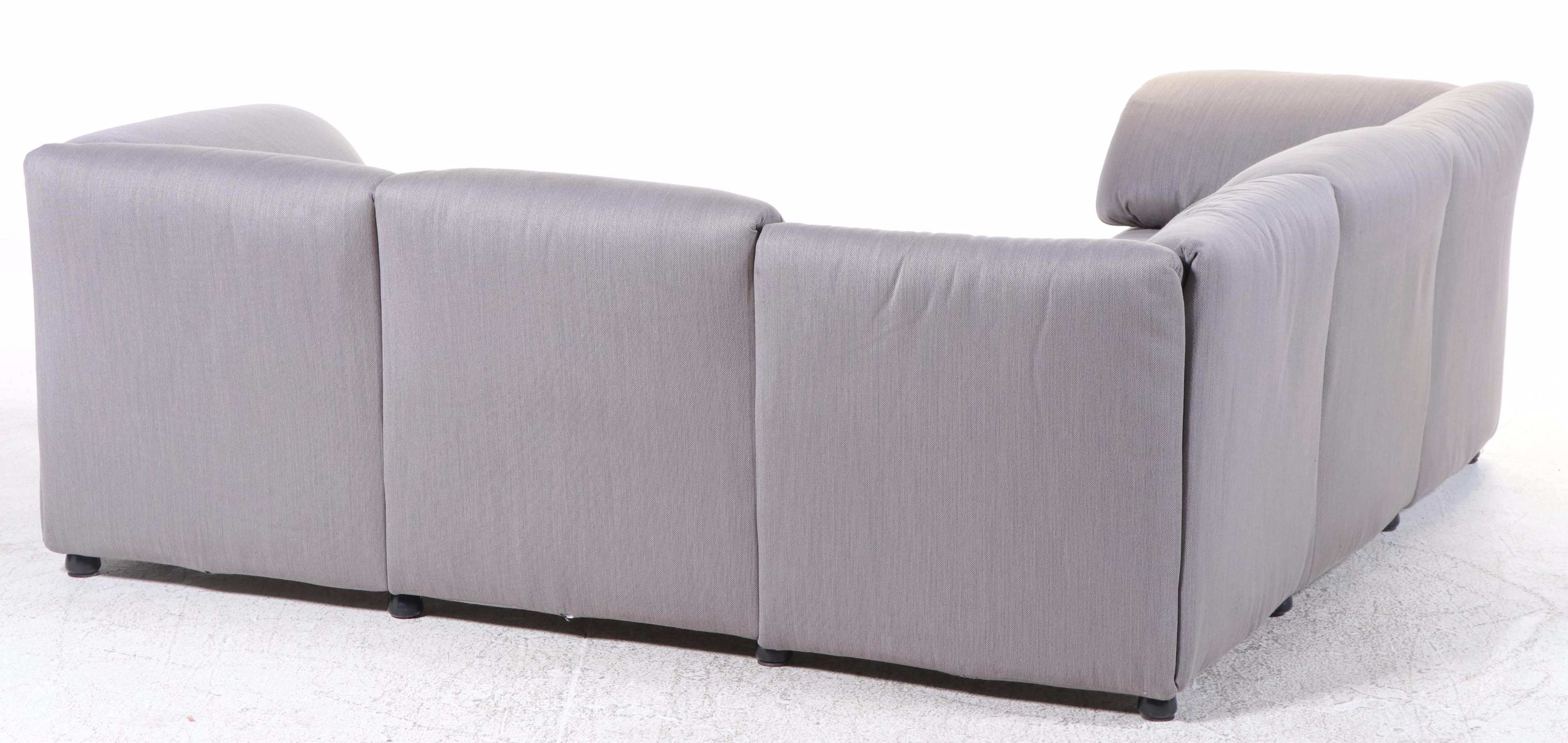 Mario Bellini for Cassina/Atelier International Upholstered Sofa, Circa 1970s