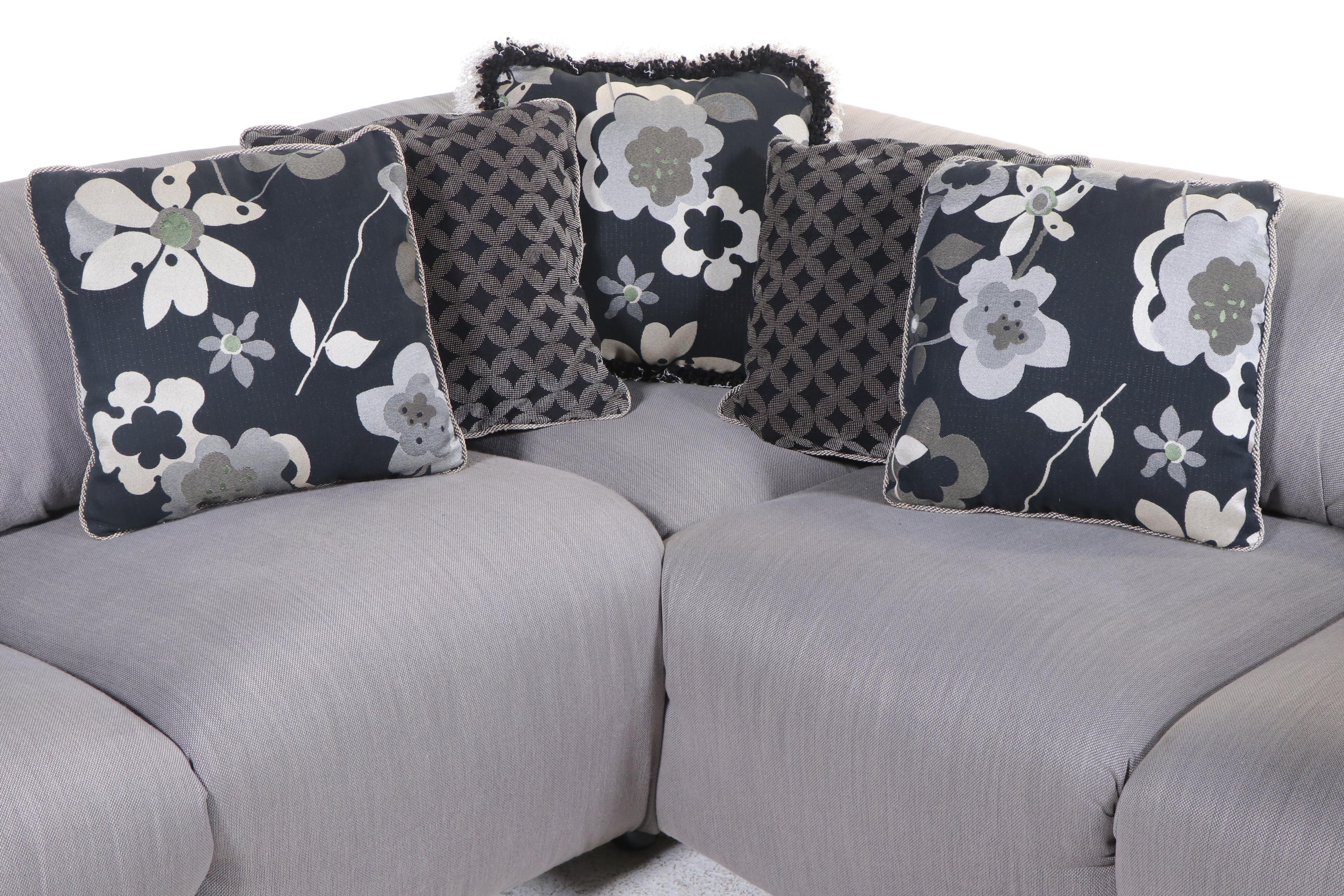 Mario Bellini for Cassina/Atelier International Upholstered Sofa, Circa 1970s