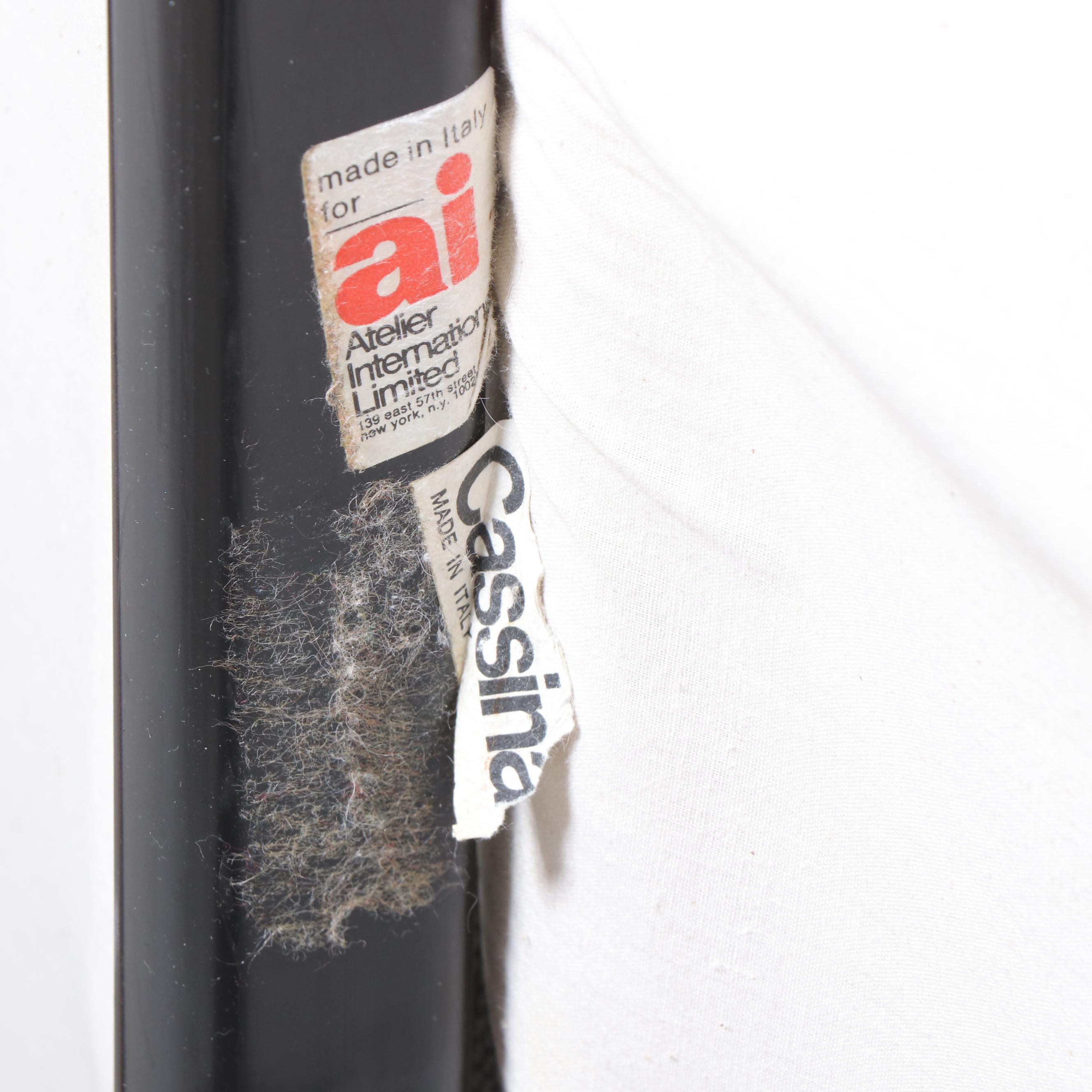 Mario Bellini for Cassina/Atelier International Upholstered Sofa, Circa 1970s