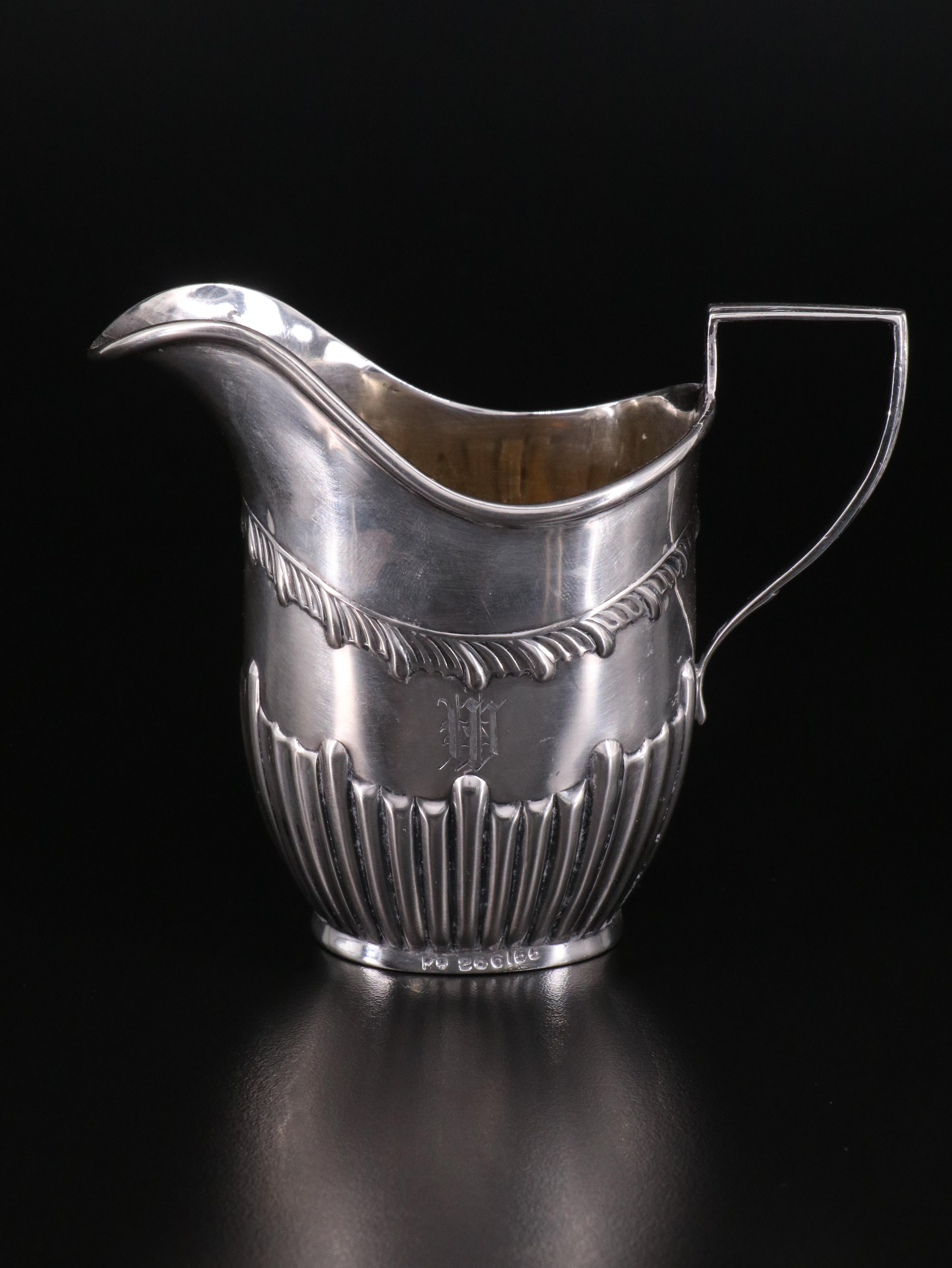 Charles Westwood & Sons English Sterling Silver Tea Set, 1905