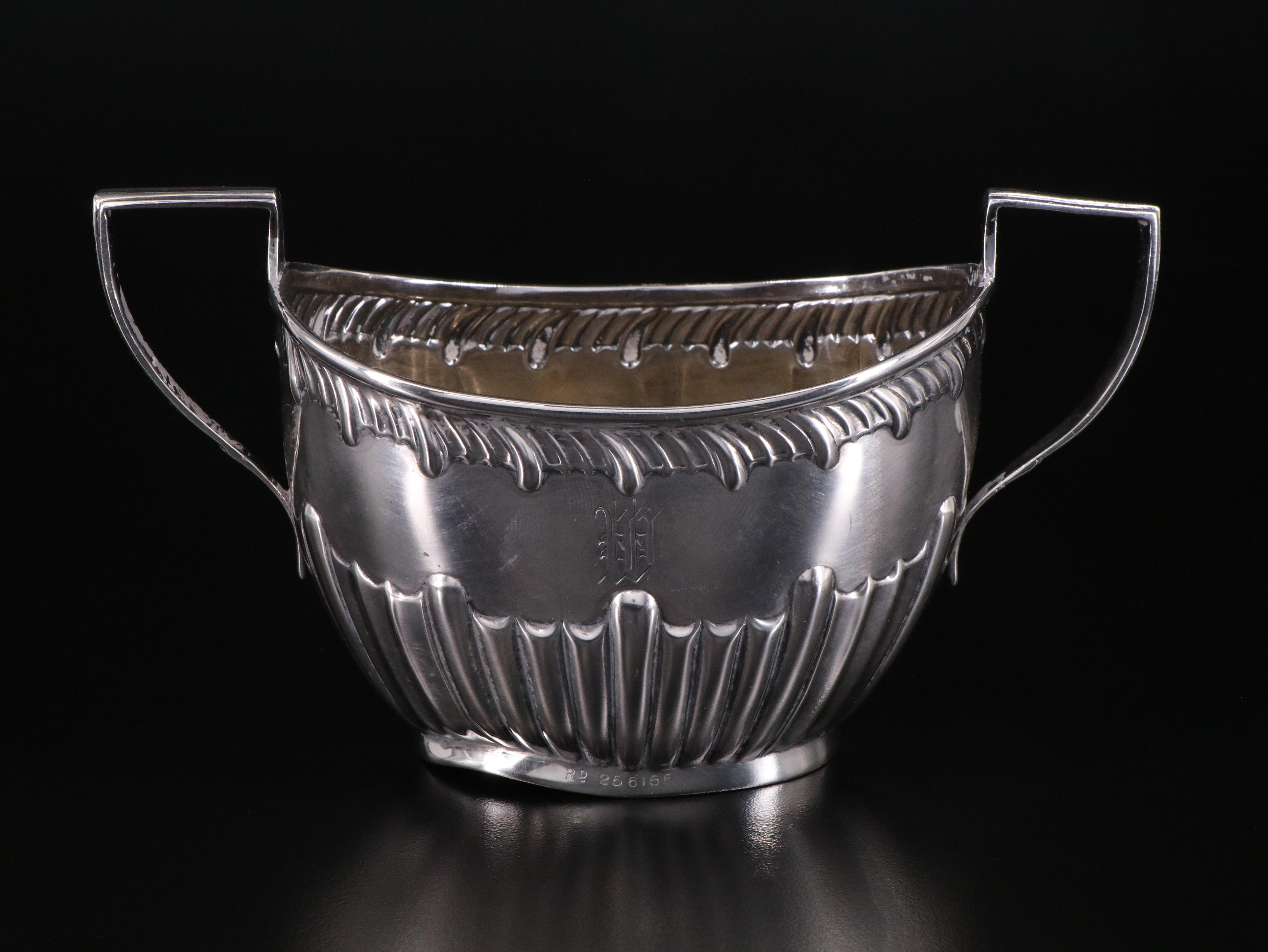 Charles Westwood & Sons English Sterling Silver Tea Set, 1905