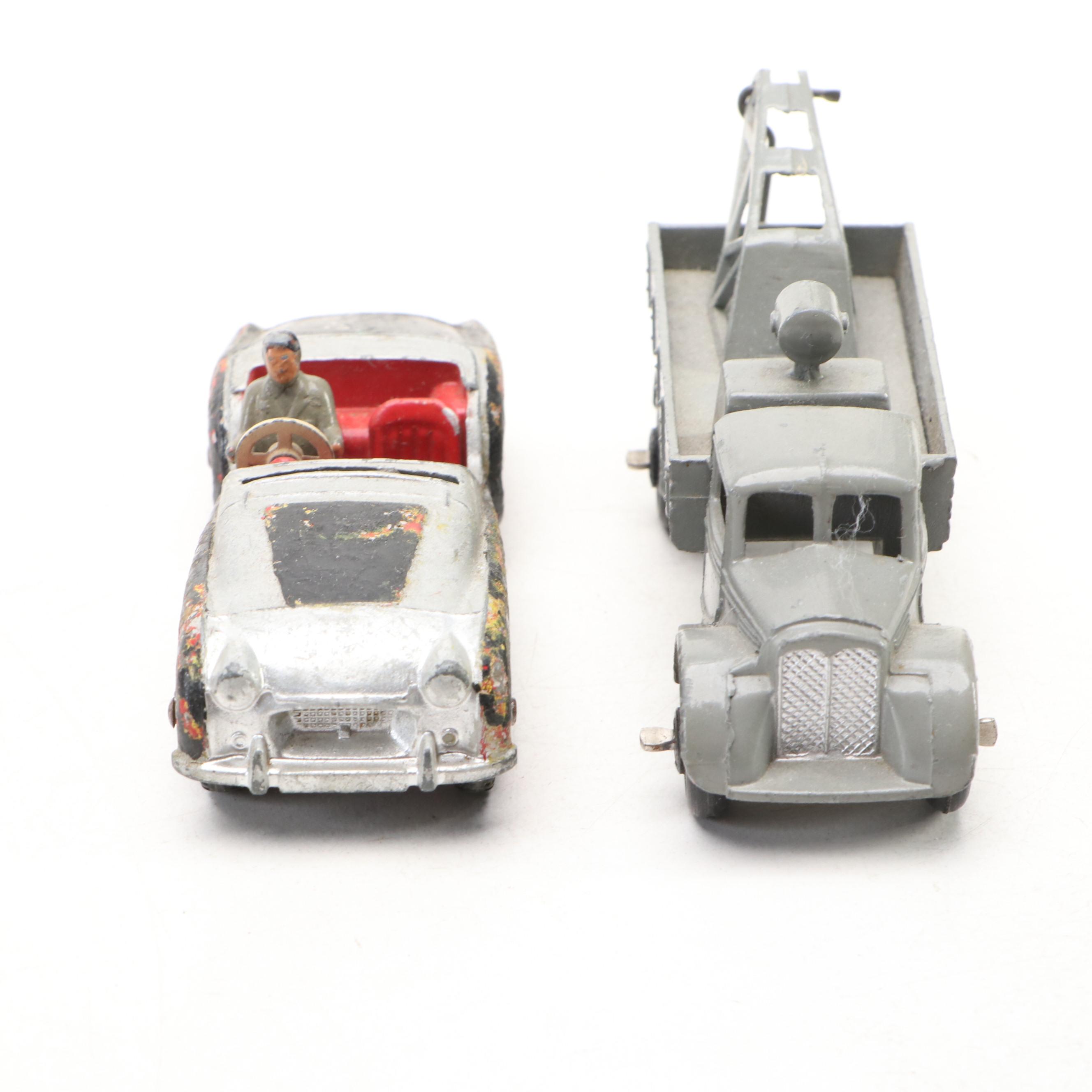 Dinky Toys "Triumph TR2," "Austin," "Dodge" and More Toy Cars