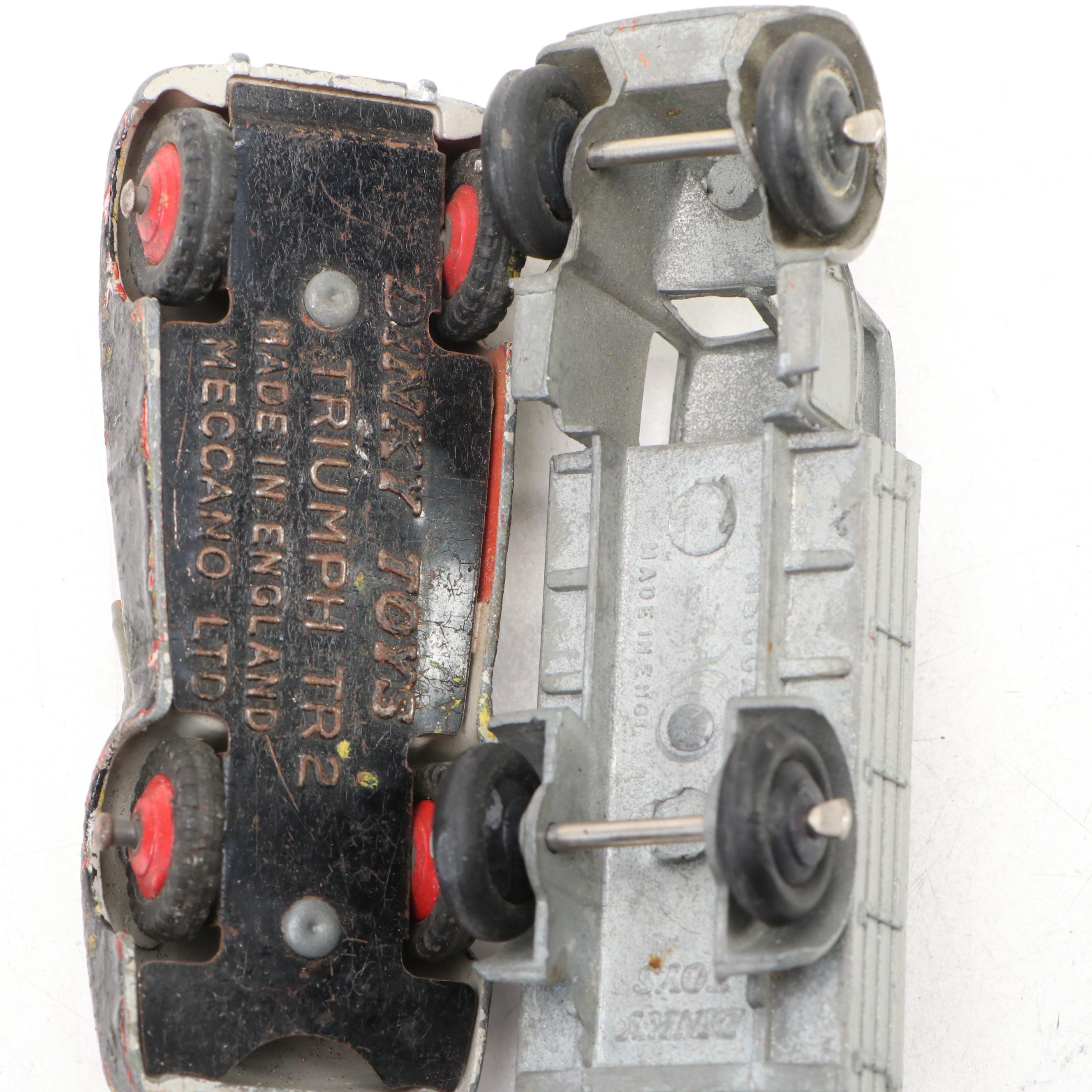 Dinky Toys "Triumph TR2," "Austin," "Dodge" and More Toy Cars