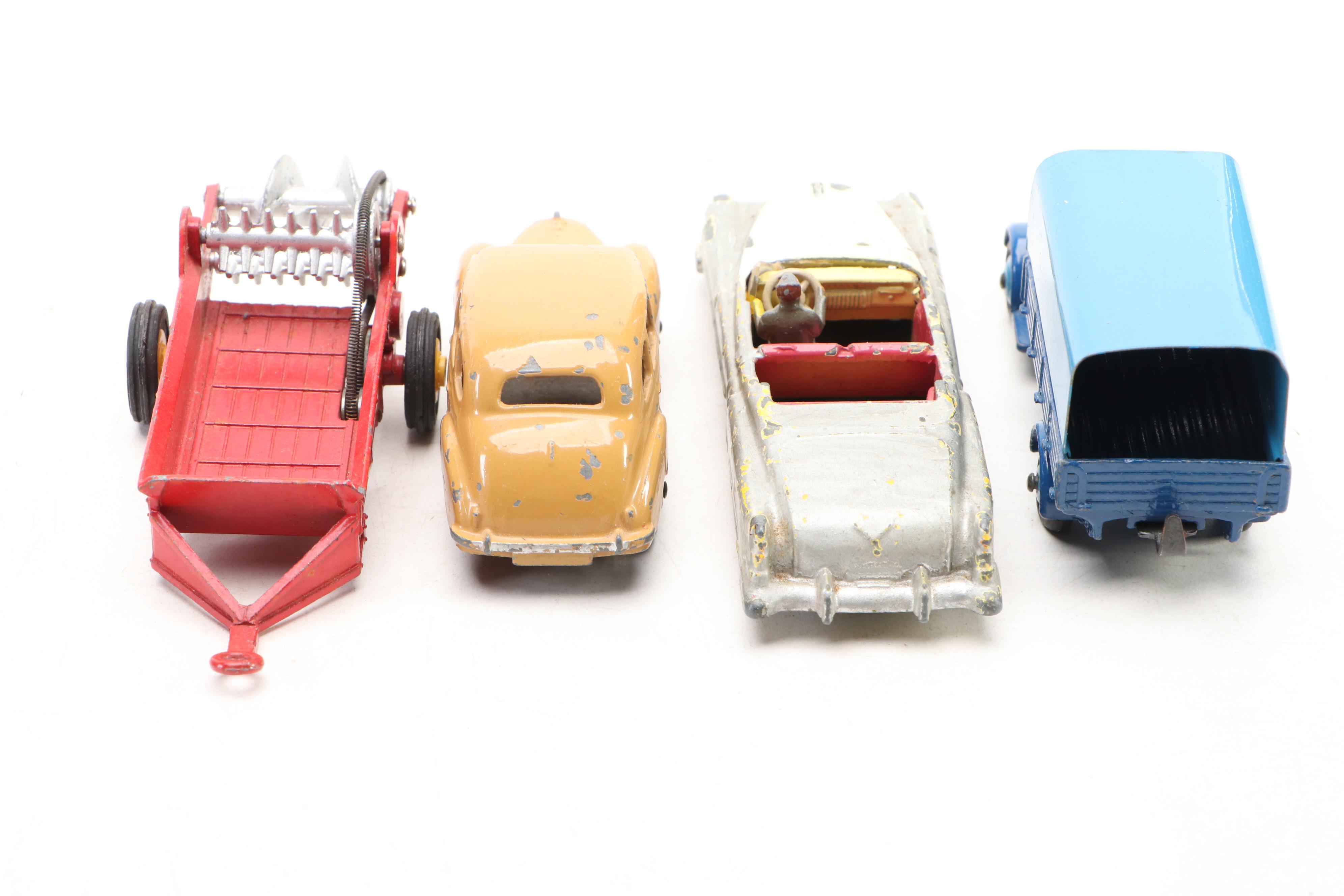 Dinky Toys "Triumph TR2," "Austin," "Dodge" and More Toy Cars