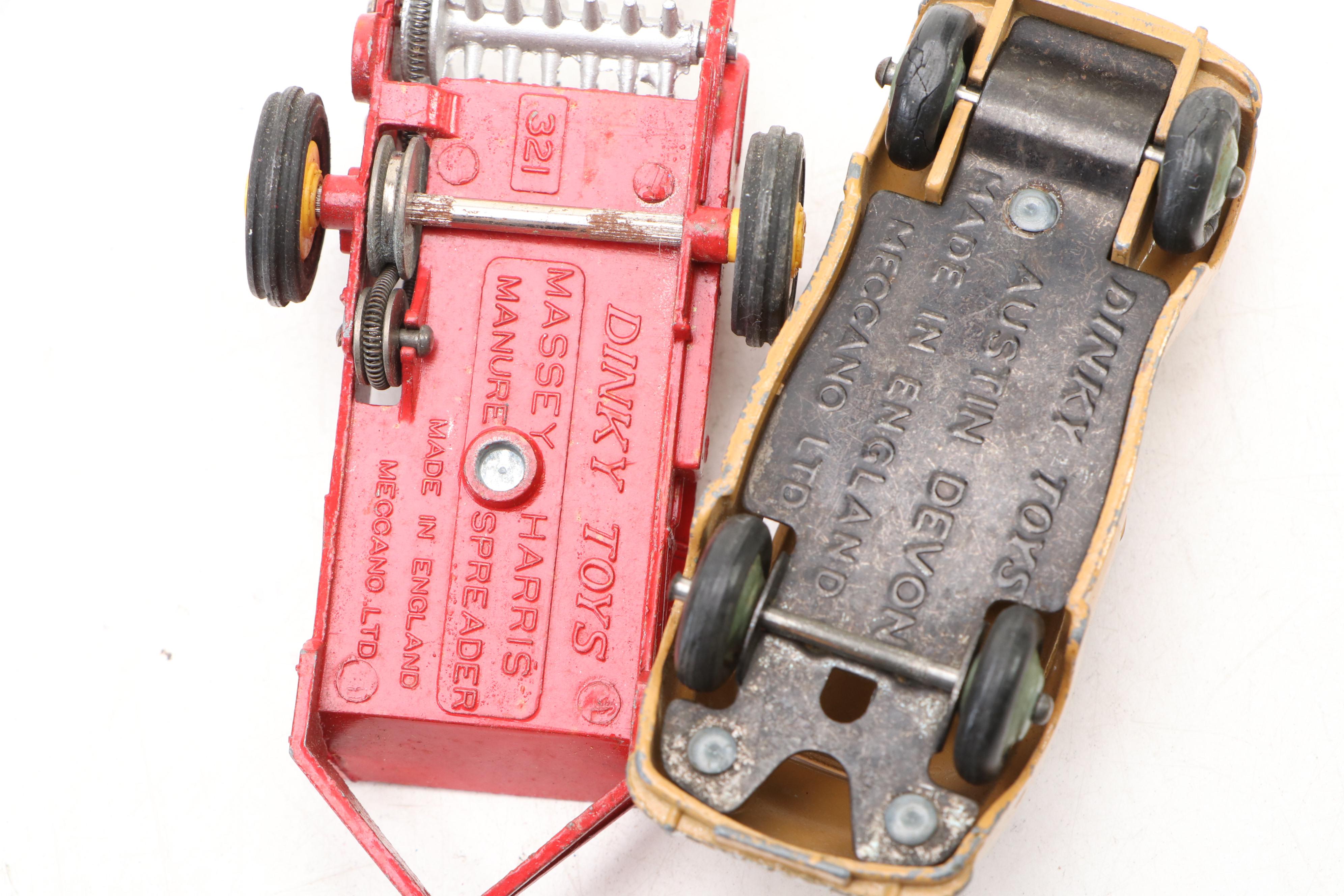 Dinky Toys "Triumph TR2," "Austin," "Dodge" and More Toy Cars