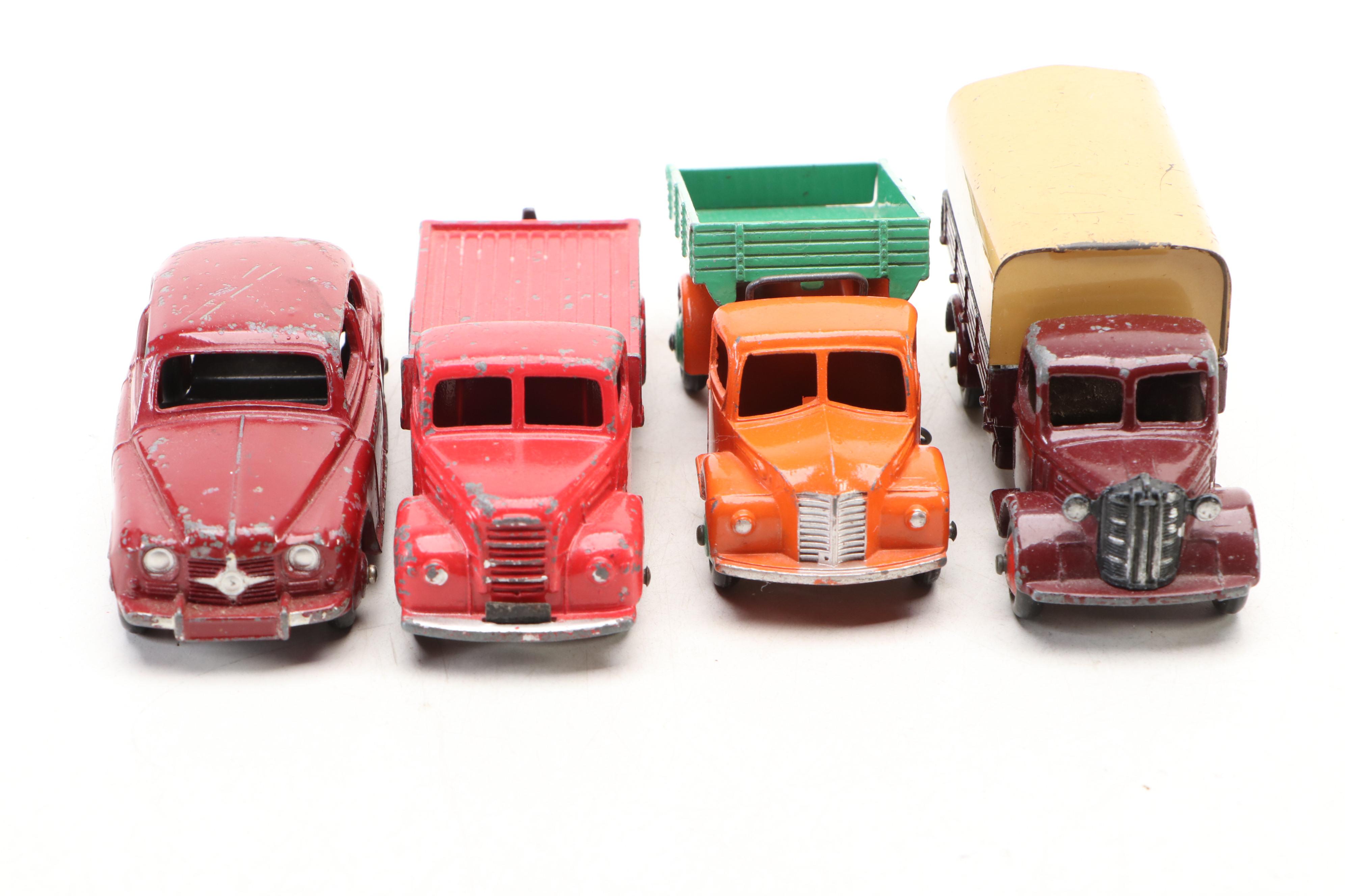 Dinky Toys "Triumph TR2," "Austin," "Dodge" and More Toy Cars