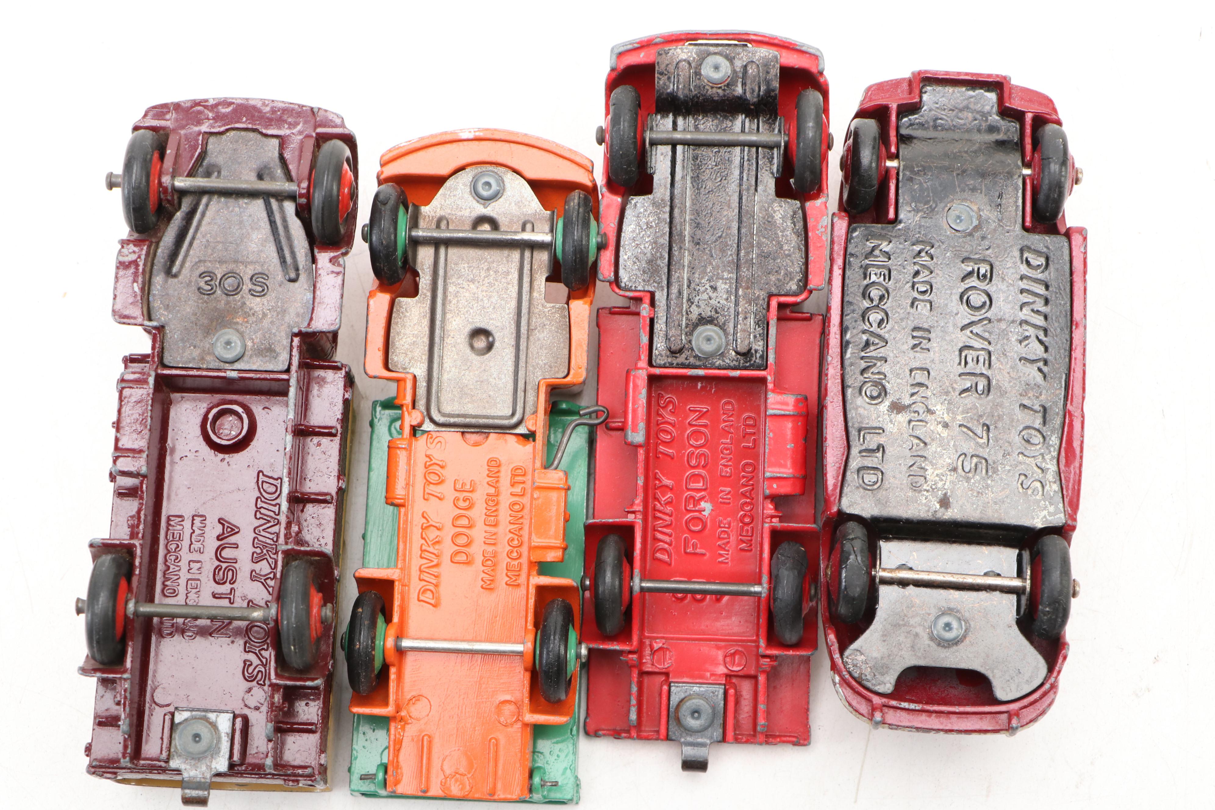 Dinky Toys "Triumph TR2," "Austin," "Dodge" and More Toy Cars