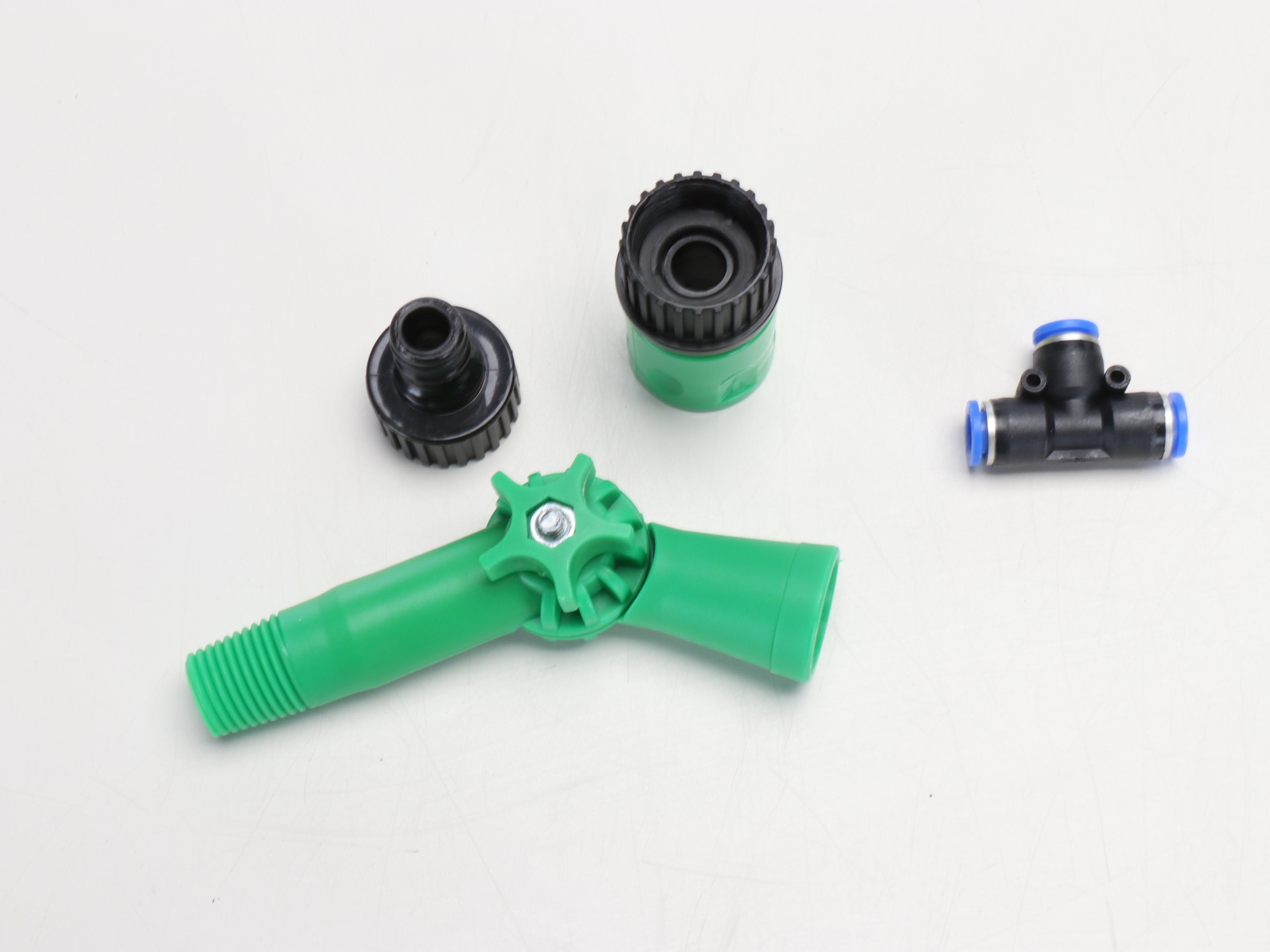 Zippi Plastic Hydro Broom with Three Broom Heads