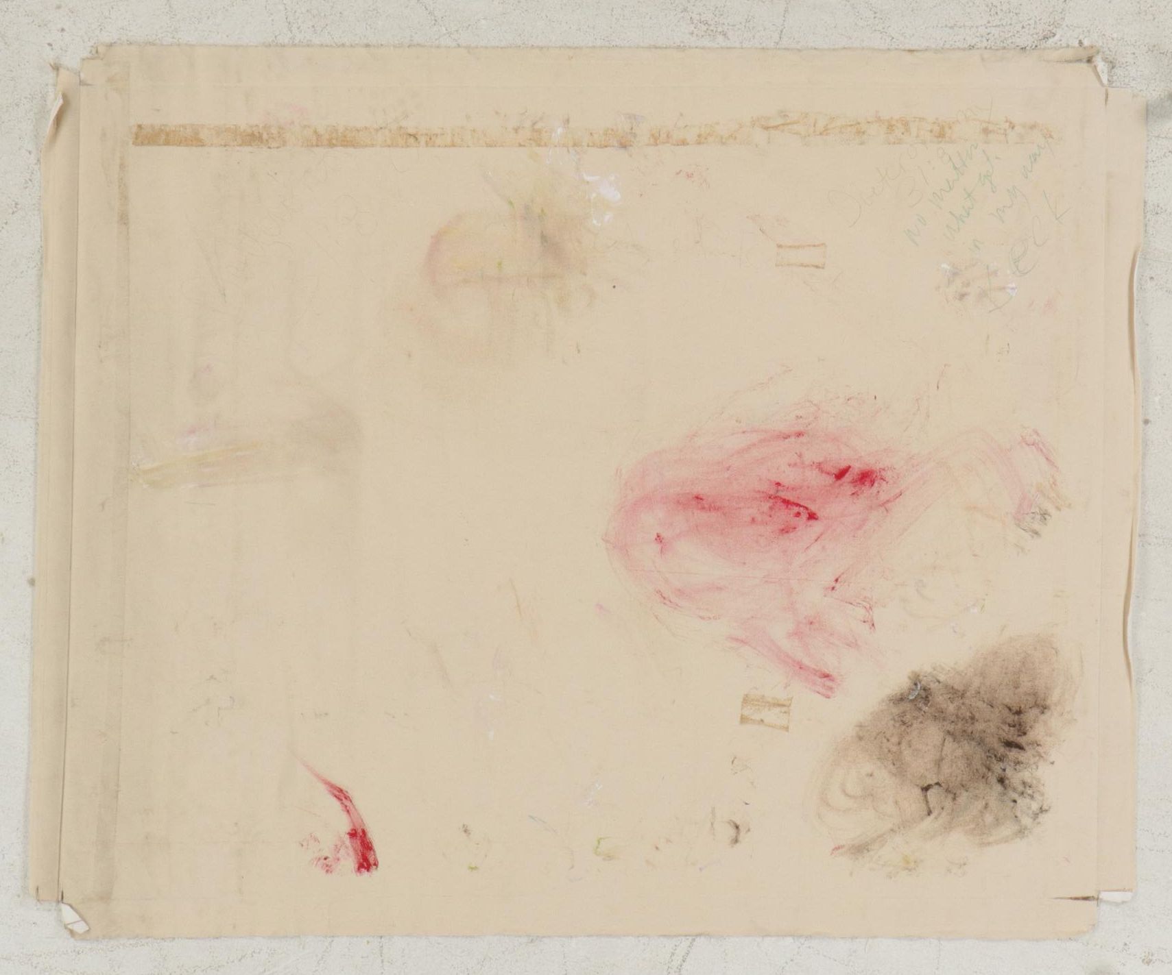 Michel Keck "Deuteronomy 31:8" Mixed Media Painting