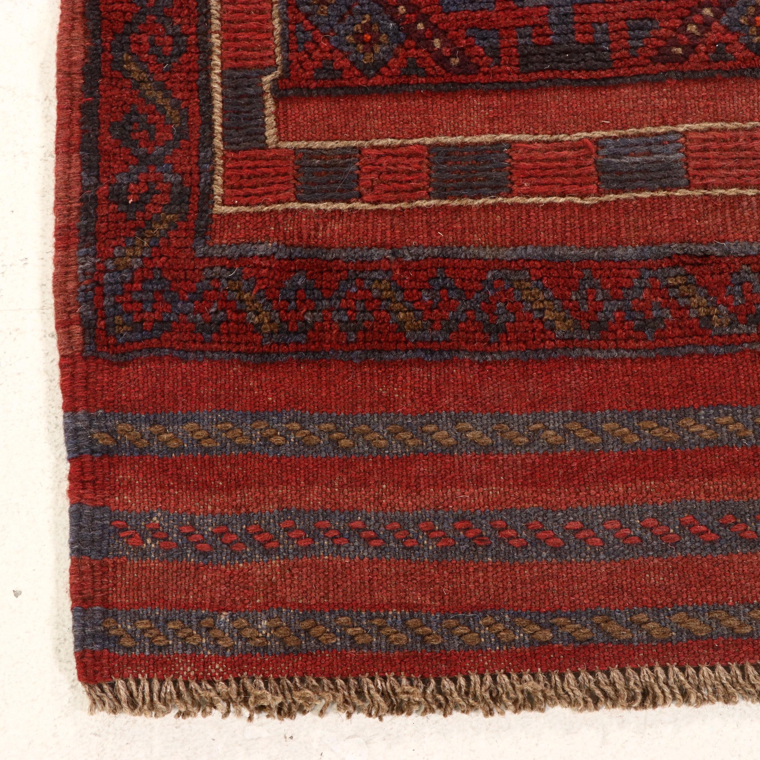 2' x 7'11 Handwoven Afghan Mashwani Carpet Runner