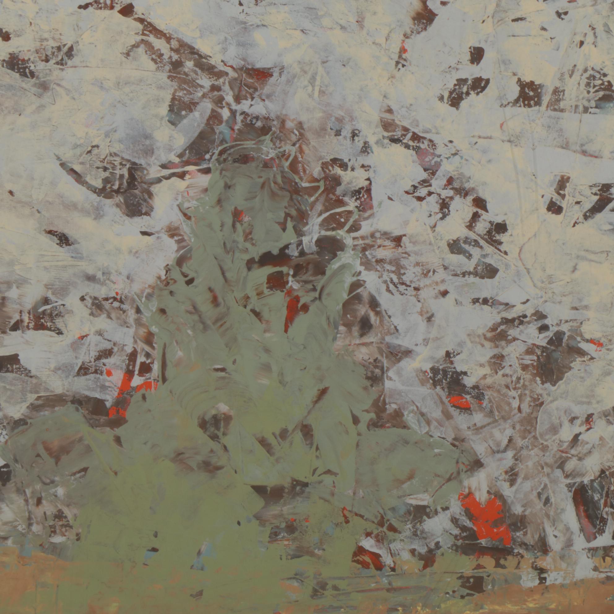 John Holyfield "Stages of Love #6" Acrylic on Rag Paper, 2006