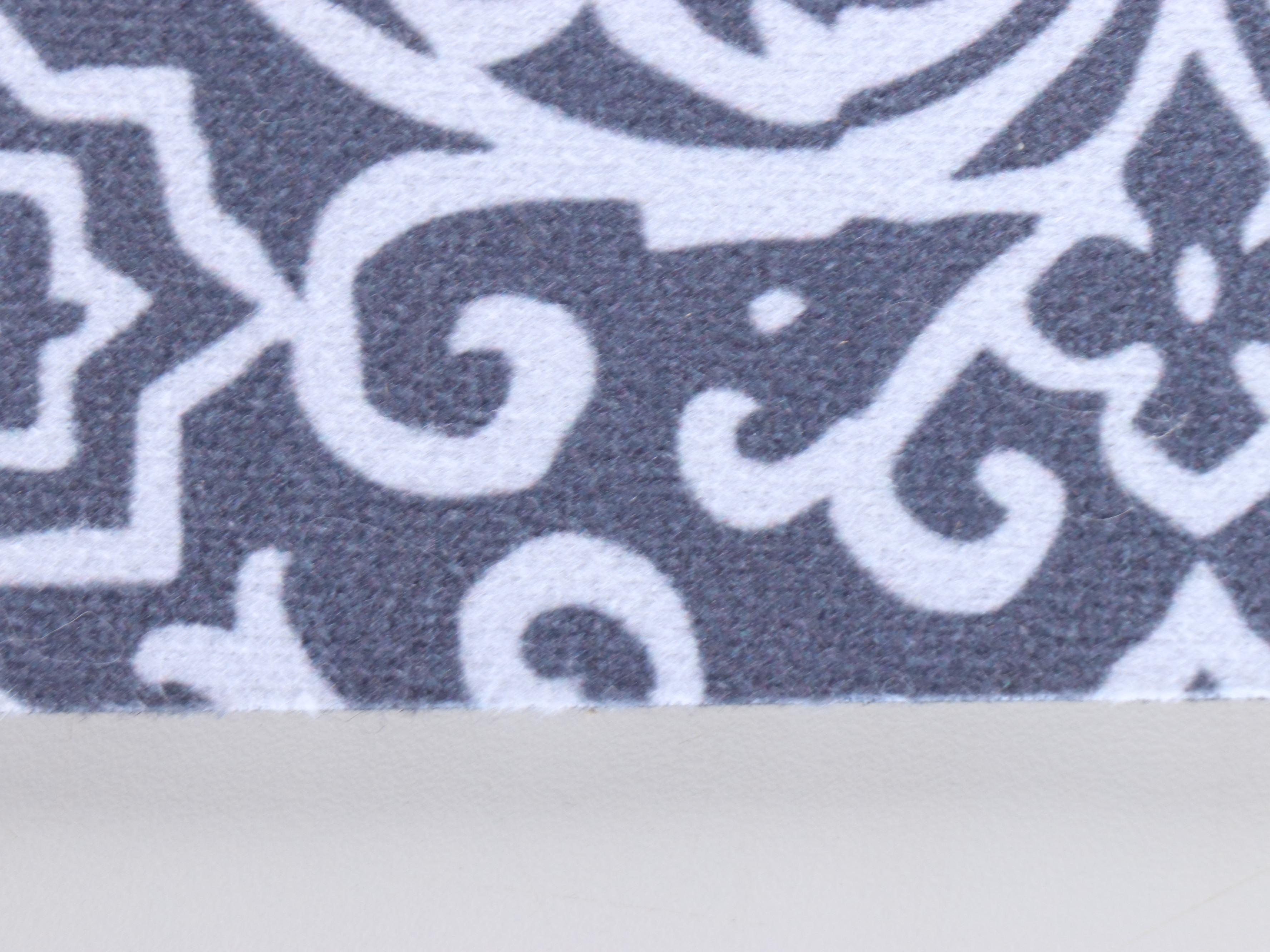 Hammacher Schlemmer Gray Polyester Commercial Grade Desk Chair Mat