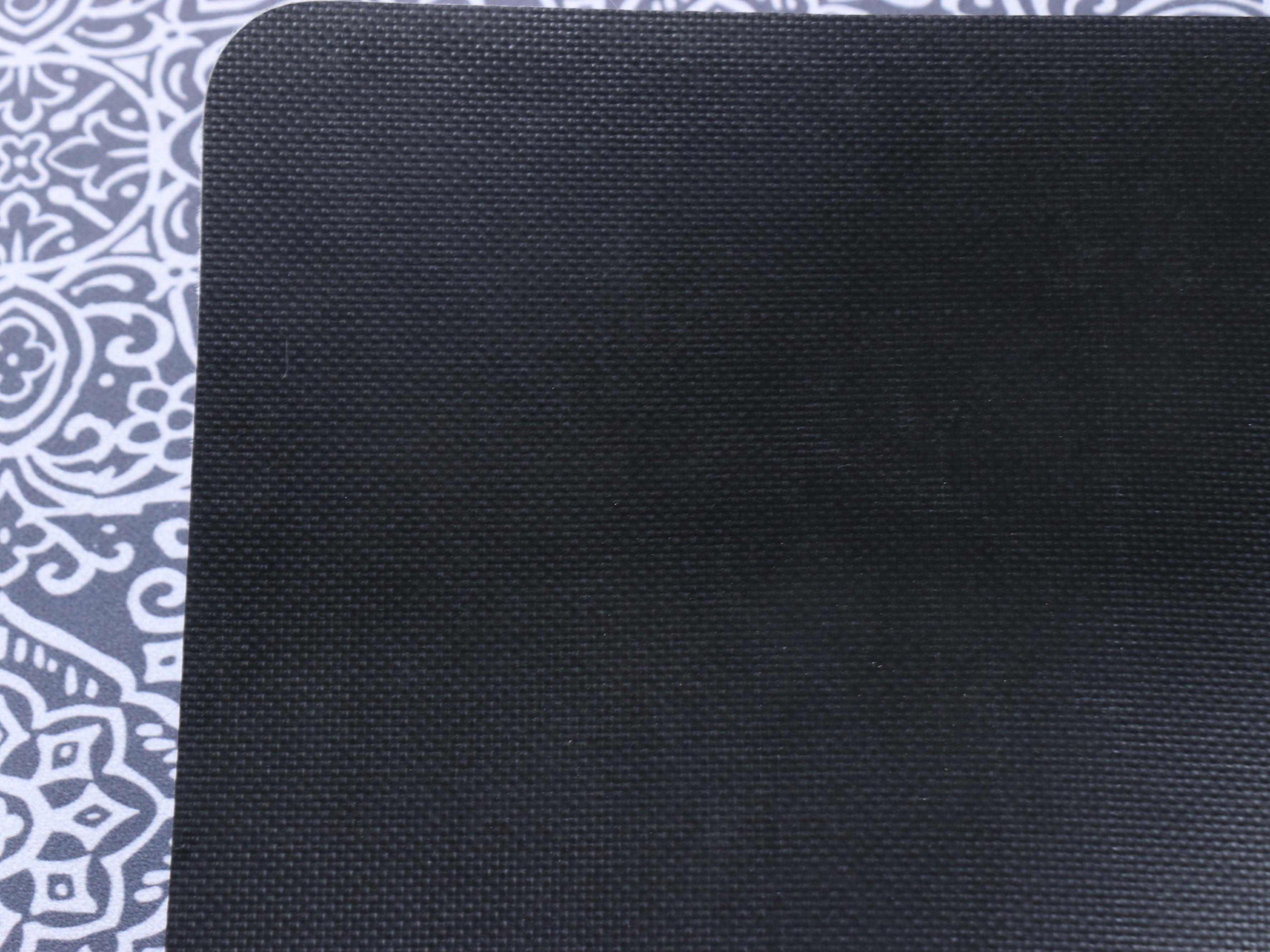 Hammacher Schlemmer Gray Polyester Commercial Grade Desk Chair Mat