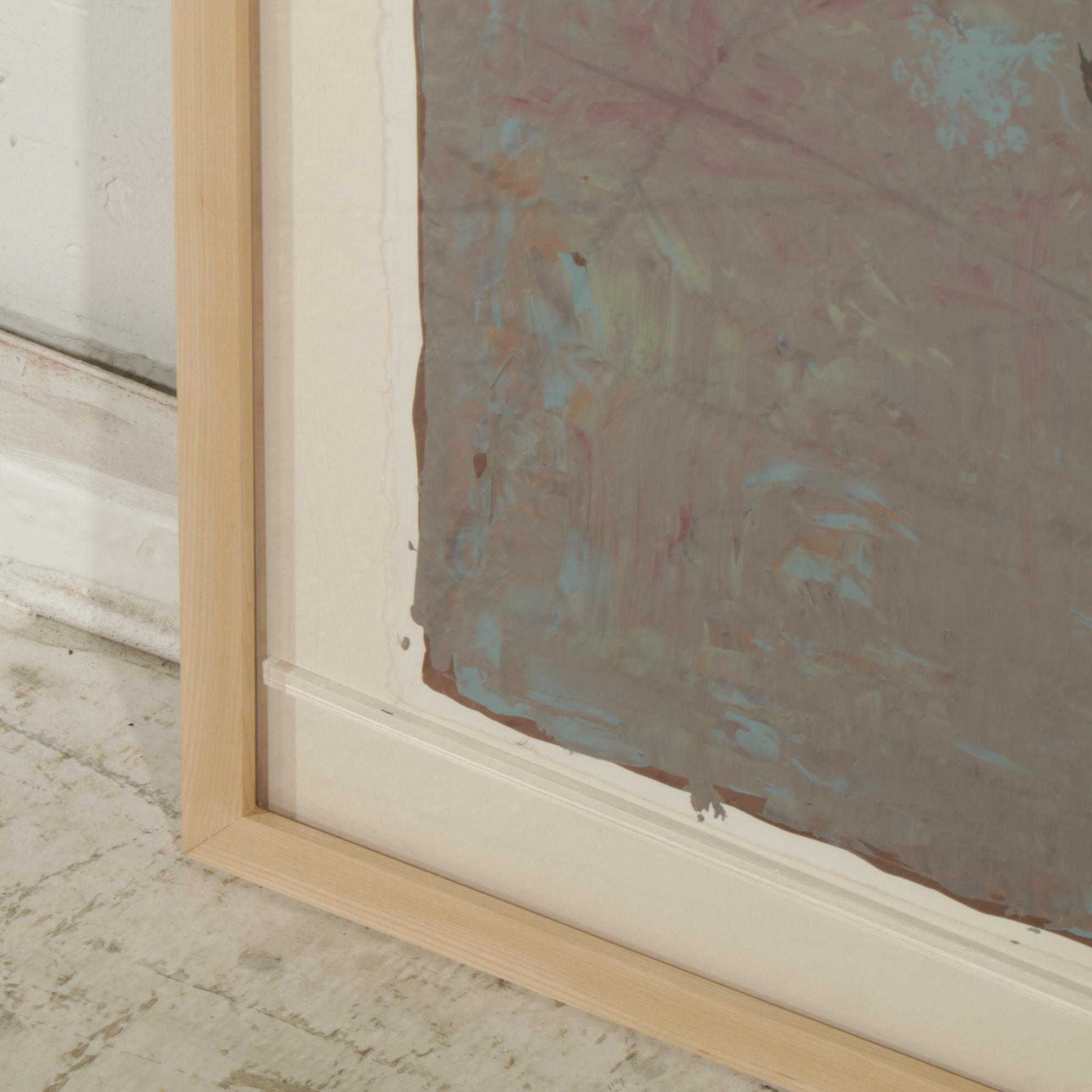 John Holyfield "Stages of Love #7" Acrylic on Rag Paper, 2006