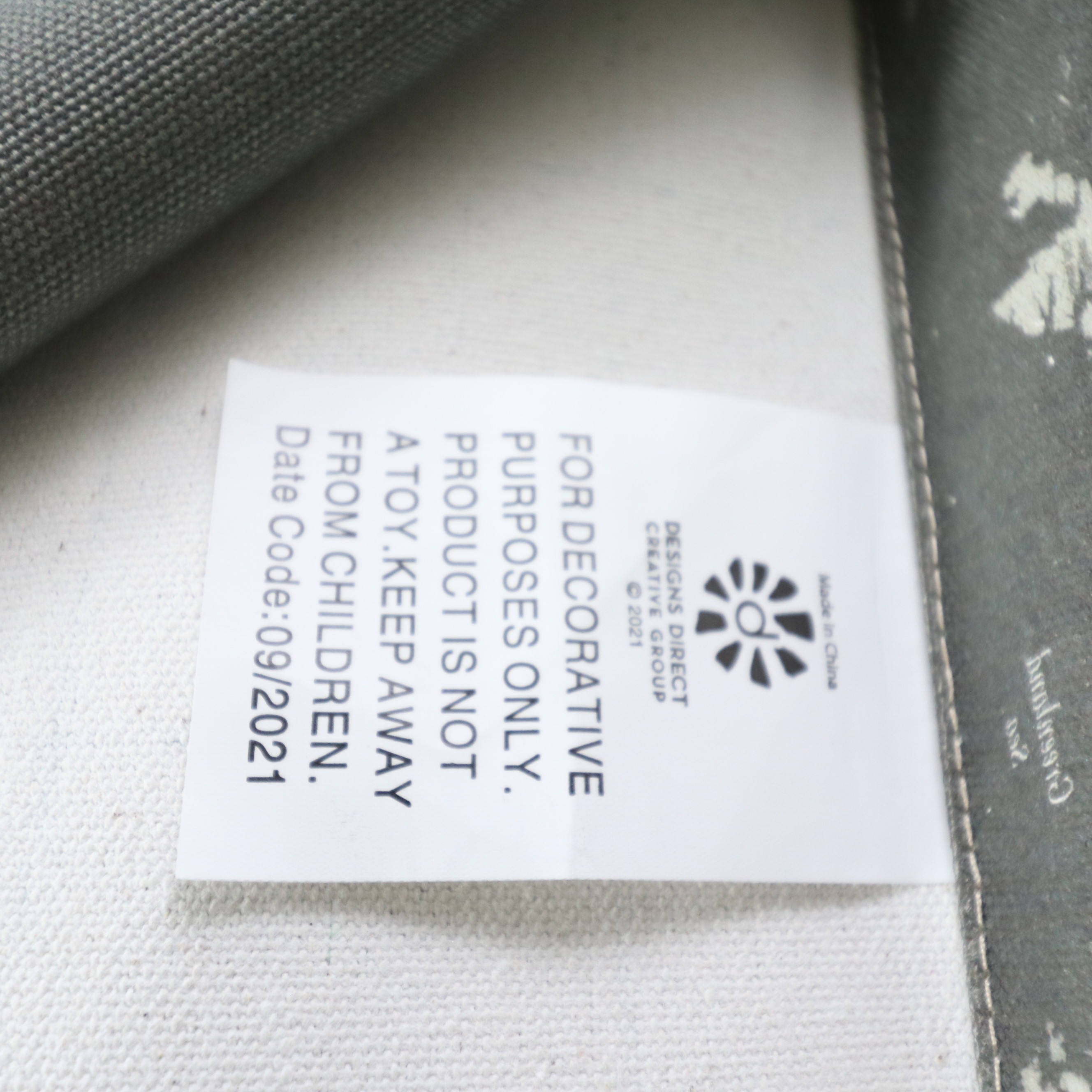 Tripod Mounted Desk Globe and Canvas Wall Hangings