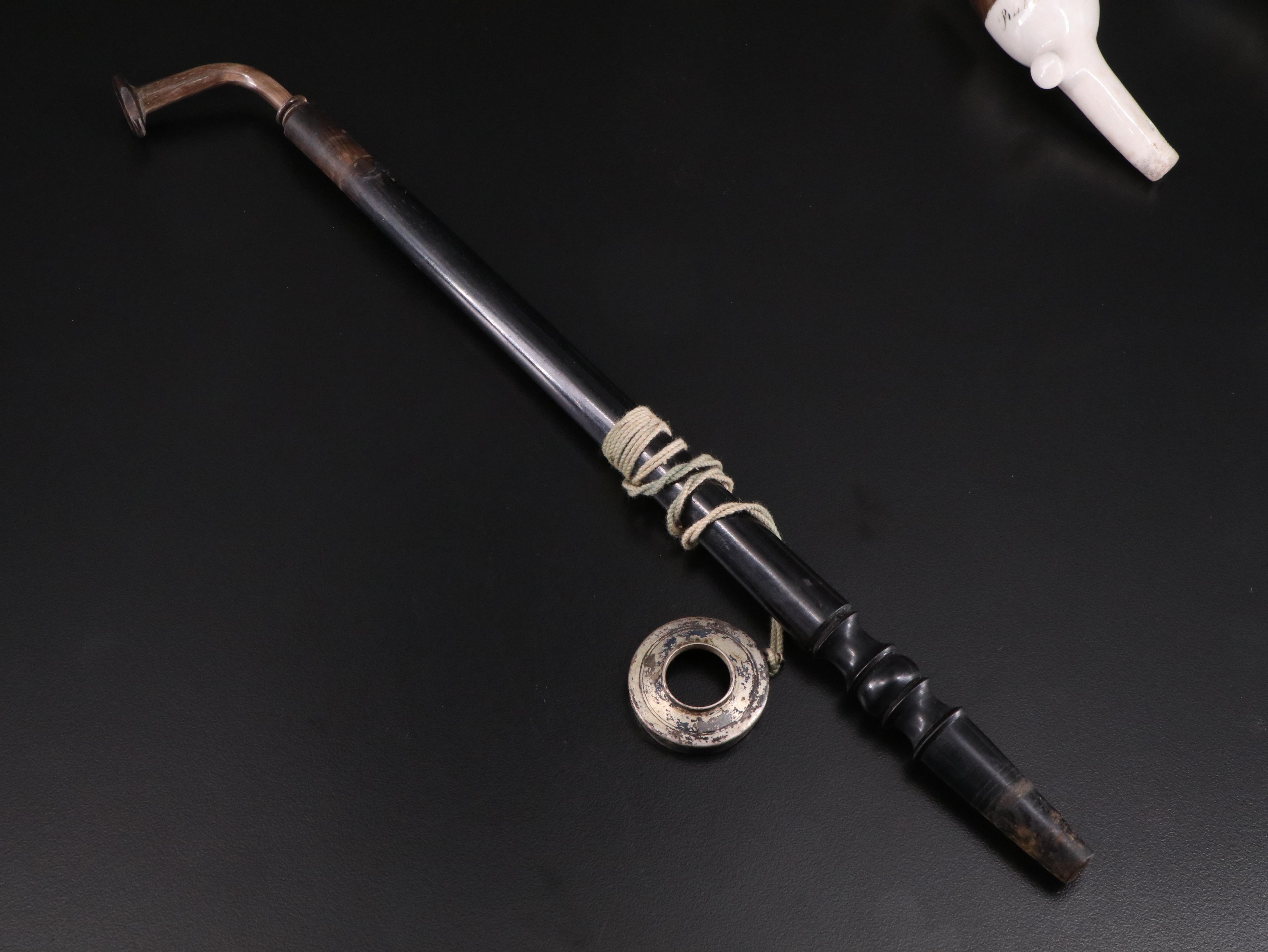 Austrian and More Hand-Painted Porcelain Tobacco Pipes