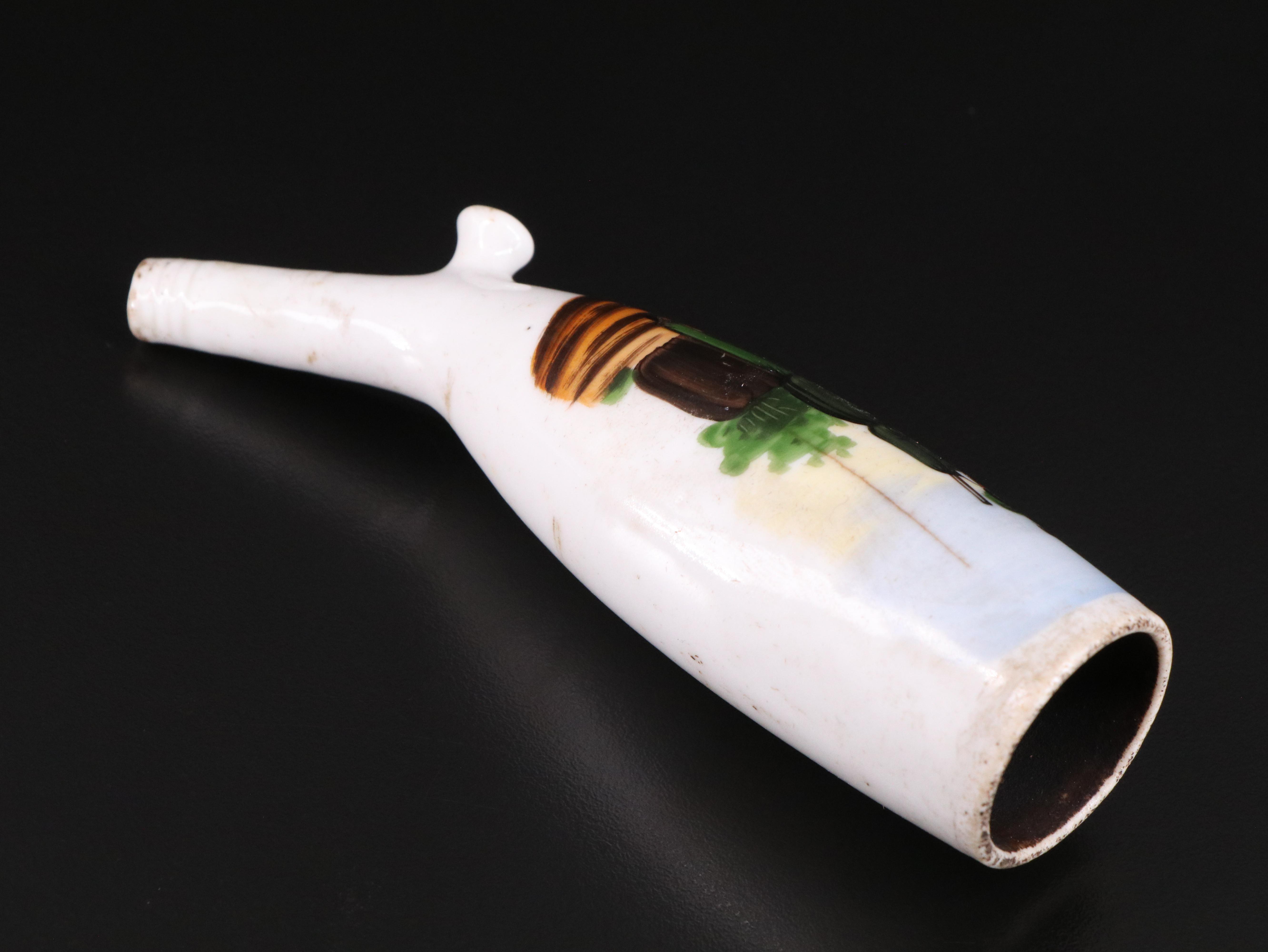 Austrian and More Hand-Painted Porcelain Tobacco Pipes