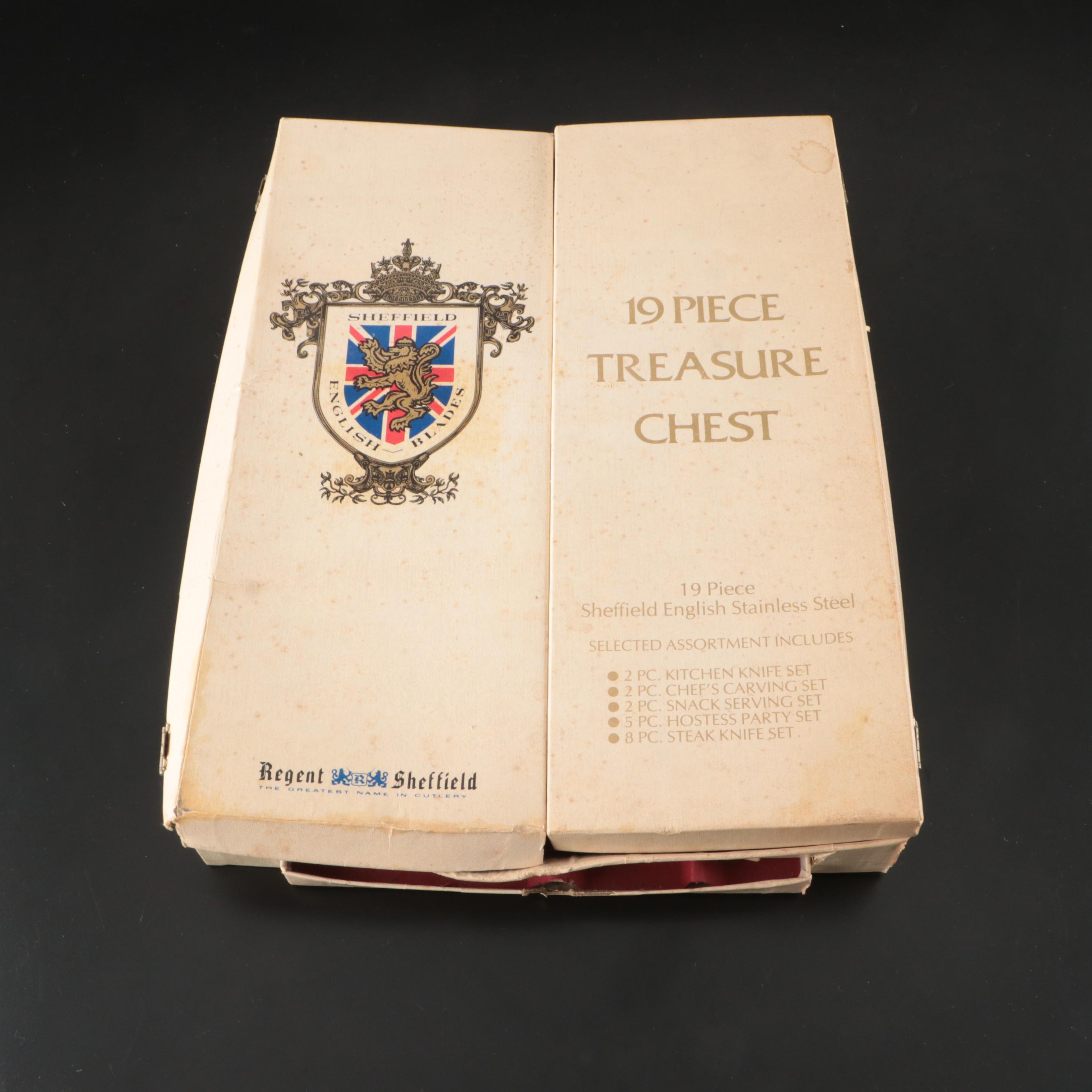 Regent Sheffield Stainless Steel Steak Knives, Carving Set and More