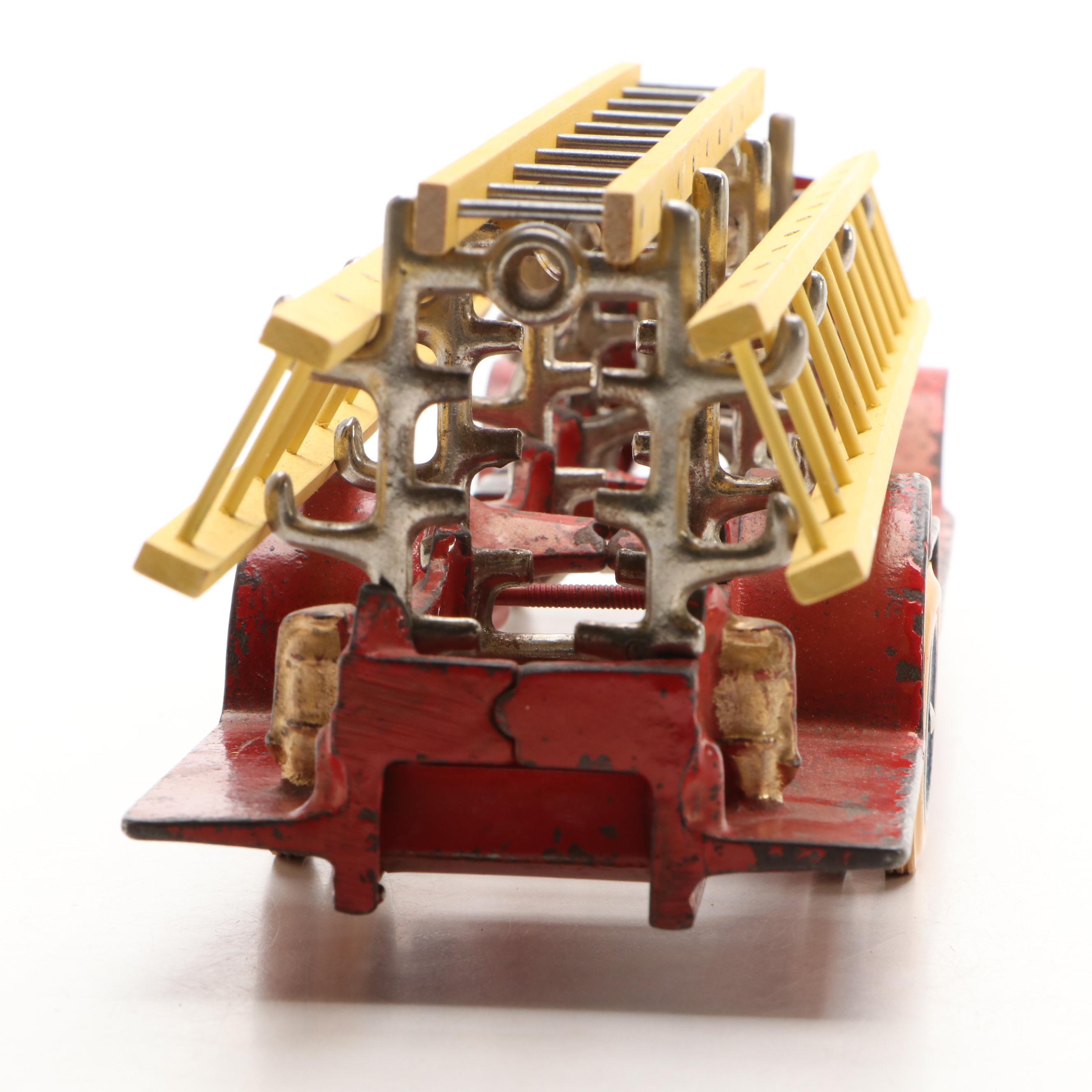 Arcade Cast Iron "Mack" Fire Truck, Early to Mid-20th Century