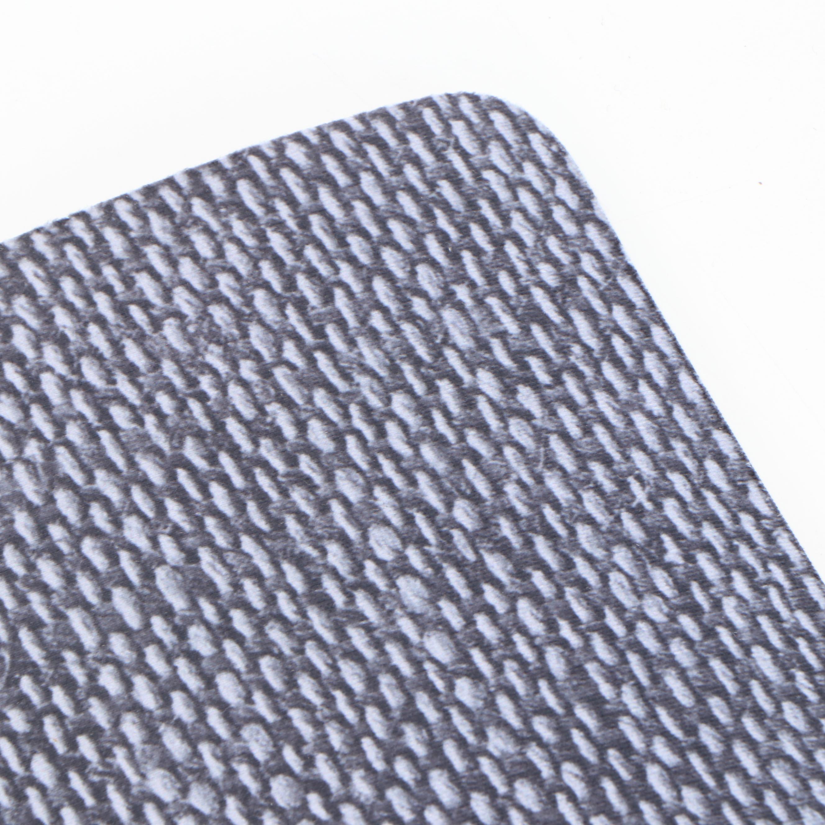 Commercial Grade Protective Desk Chair Mat in Barbury Navy