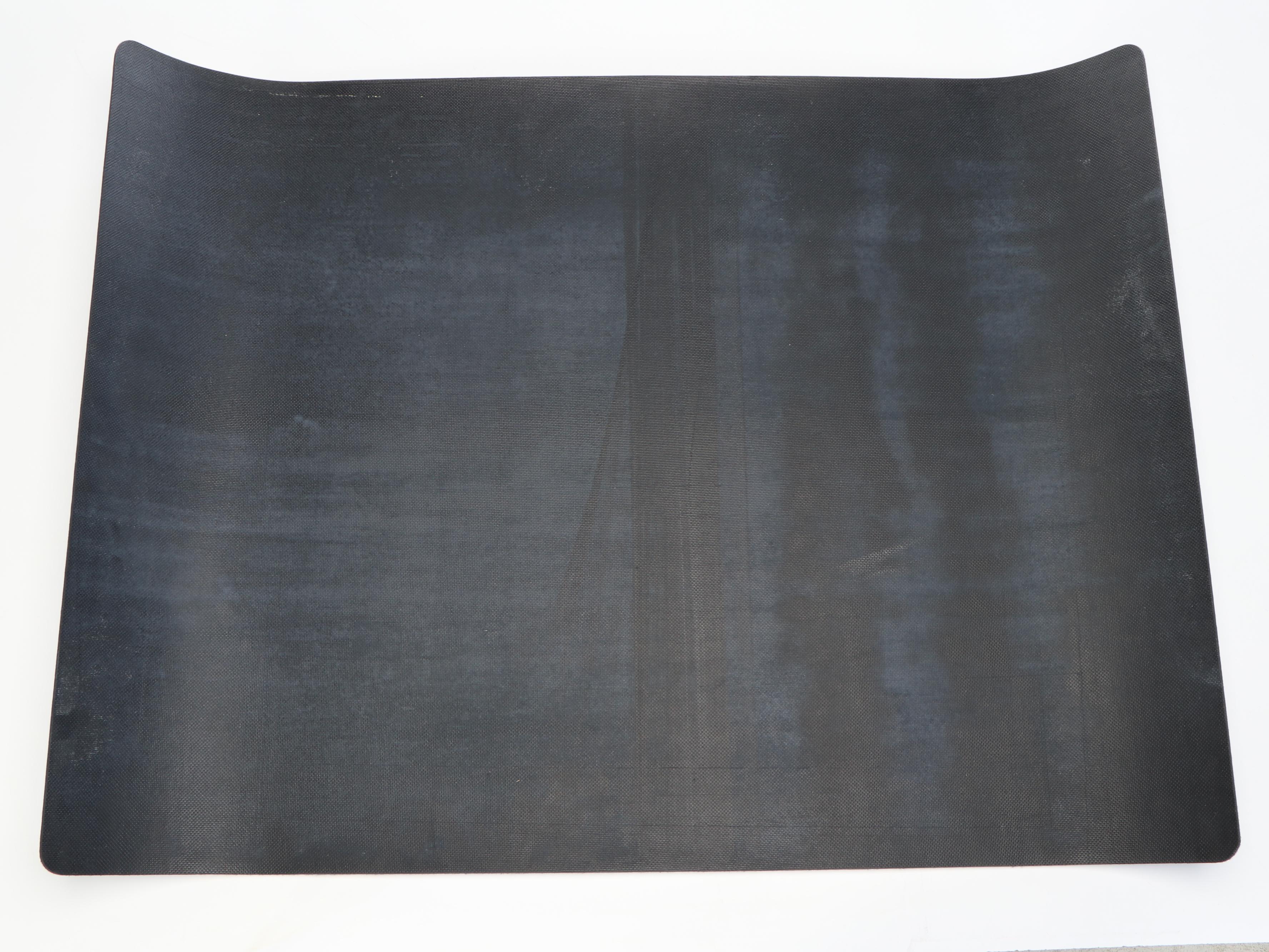 Commercial Grade Protective Desk Chair Mat in Barbury Navy