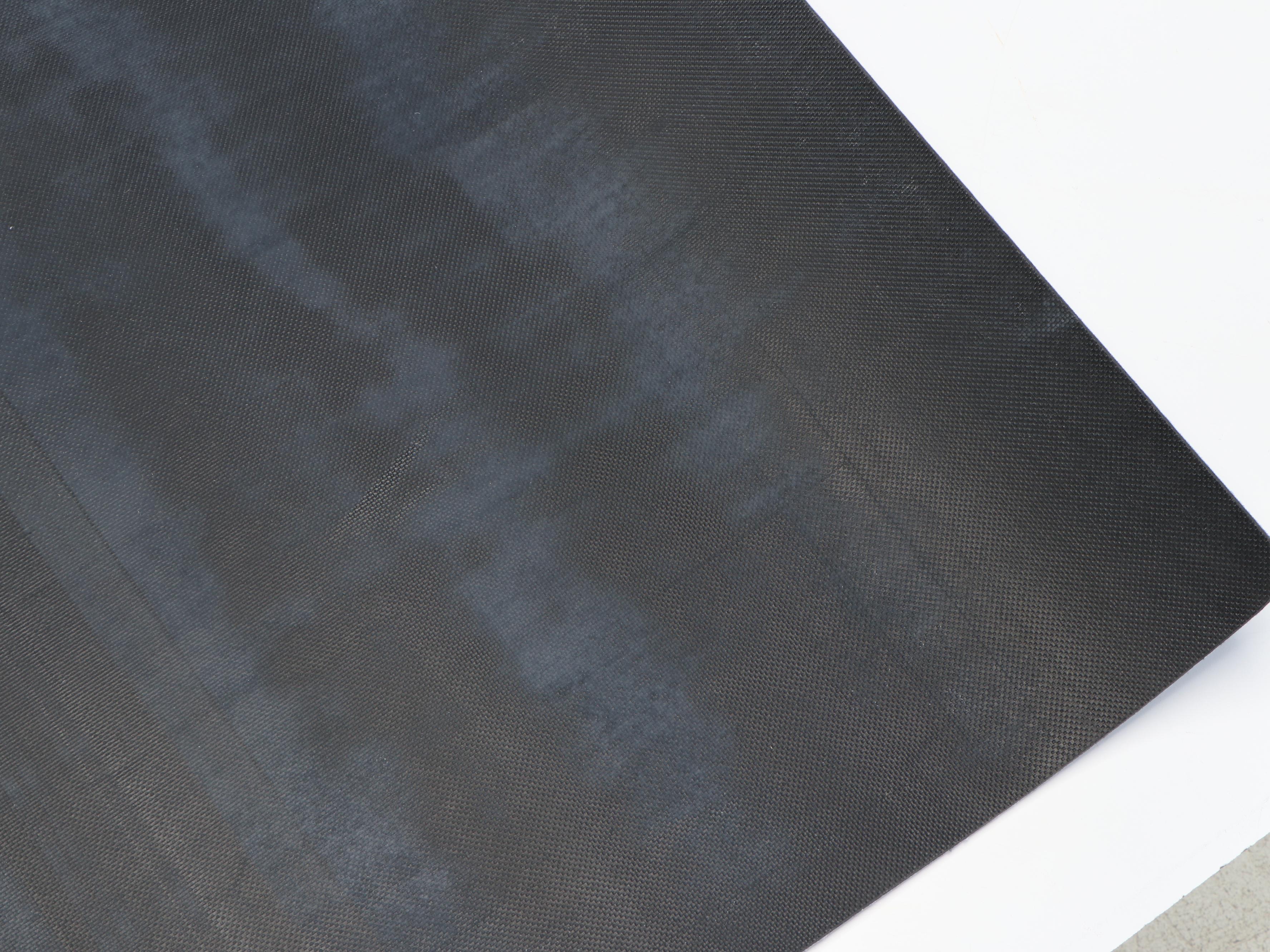 Commercial Grade Protective Desk Chair Mat in Barbury Navy