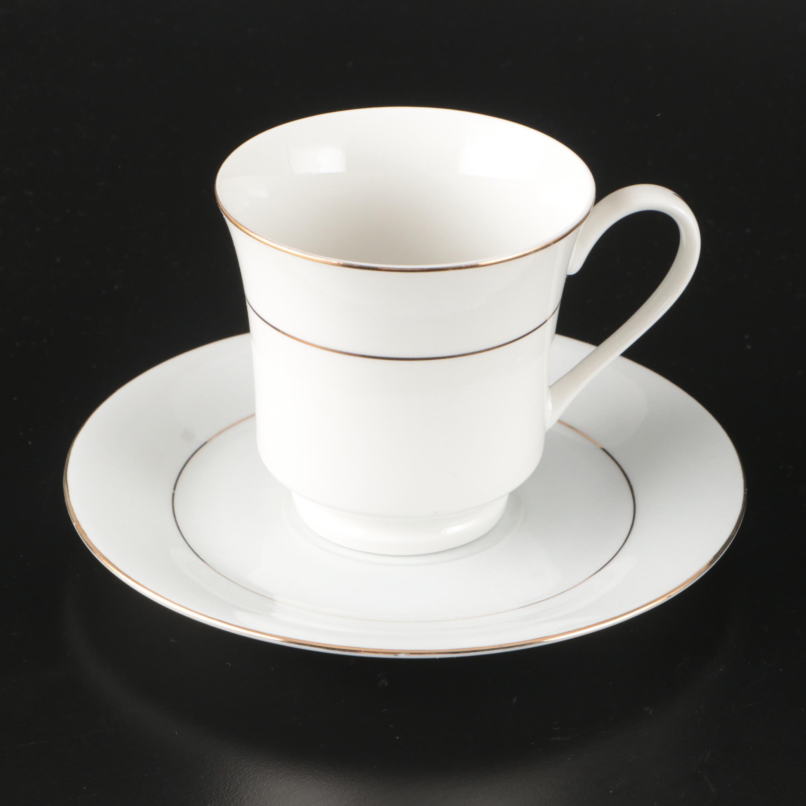 Sakura "Classic Gold" Porcelain Dinnerware, 1990s
