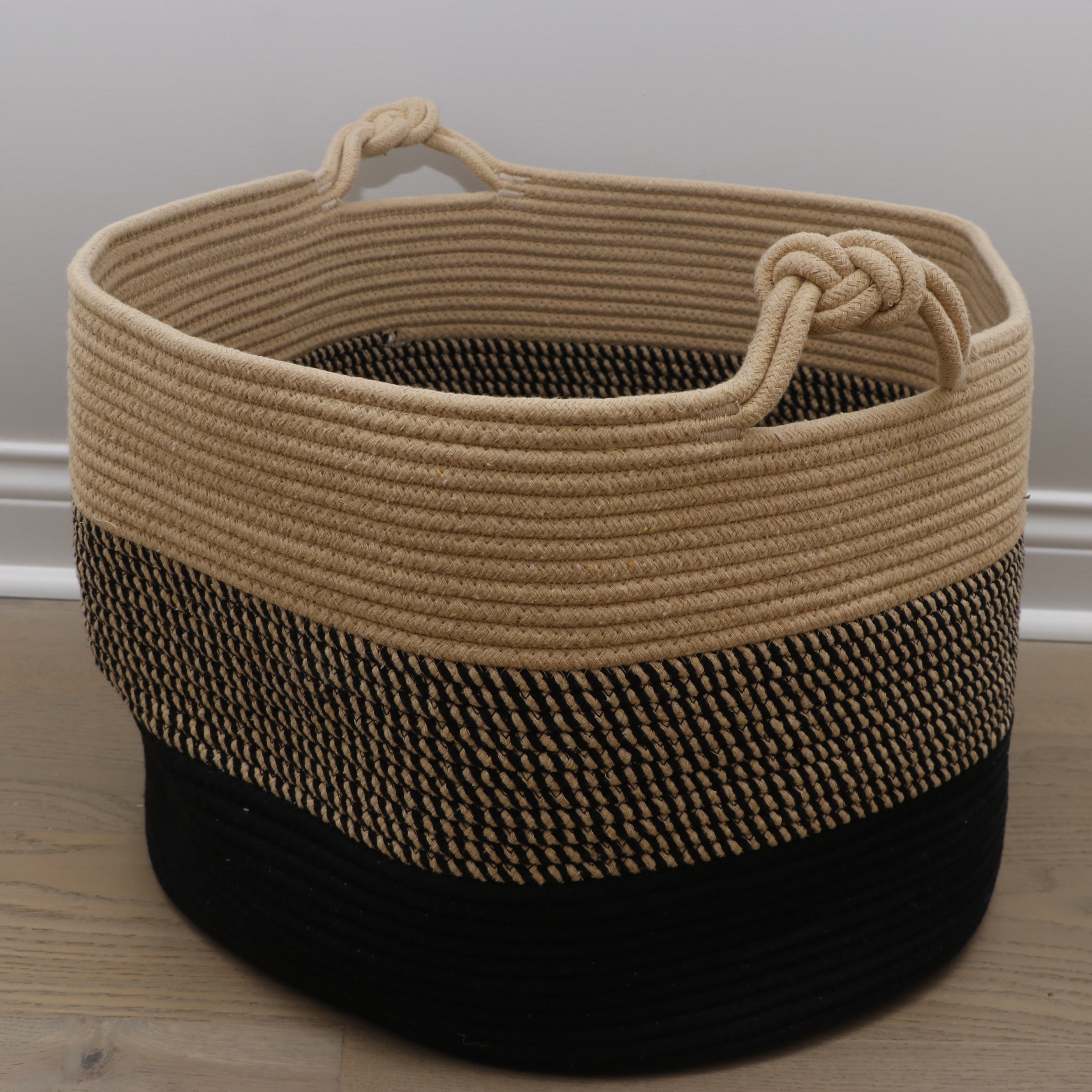 Hyacinth, Cotton Rope, and Wicker Storage Baskets, Hangers and Towels