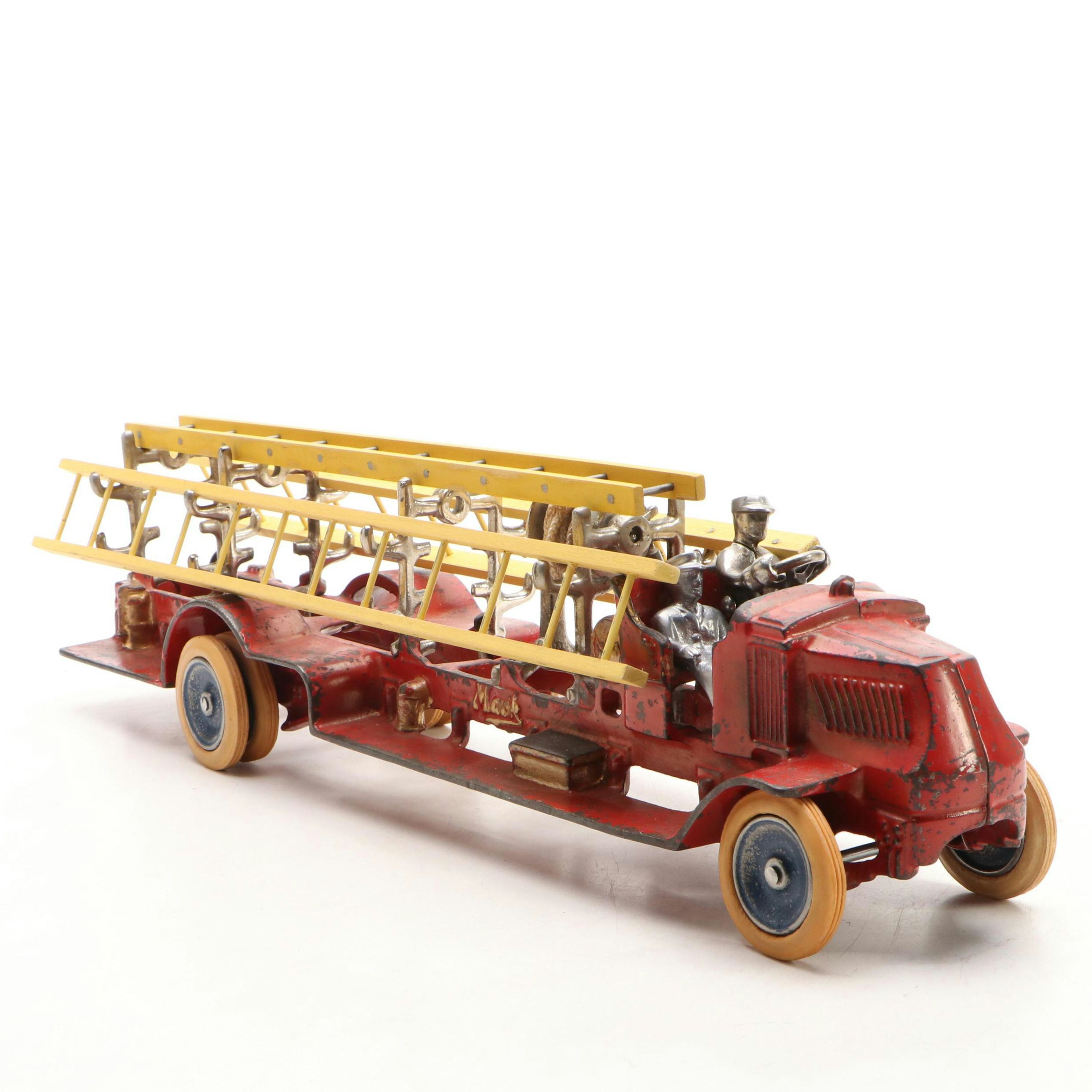 Arcade Cast Iron "Mack" Fire Truck, Early to Mid-20th Century