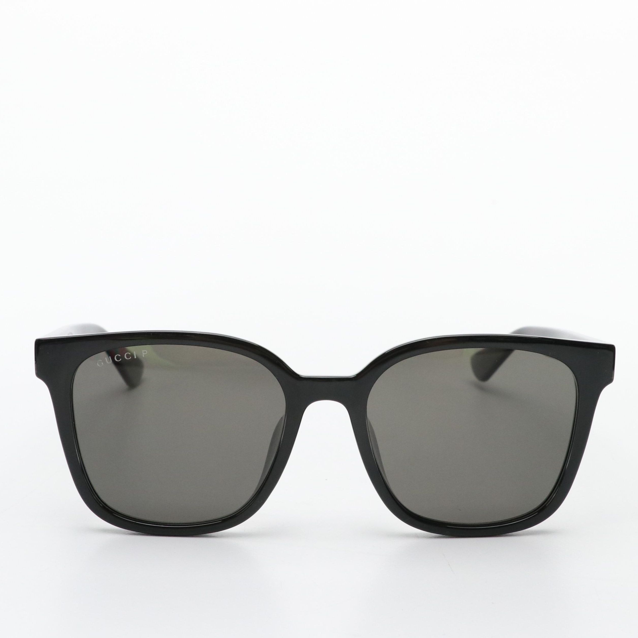 Gucci GG1346SK 002 Horn Rimmed Sunglasses with Case