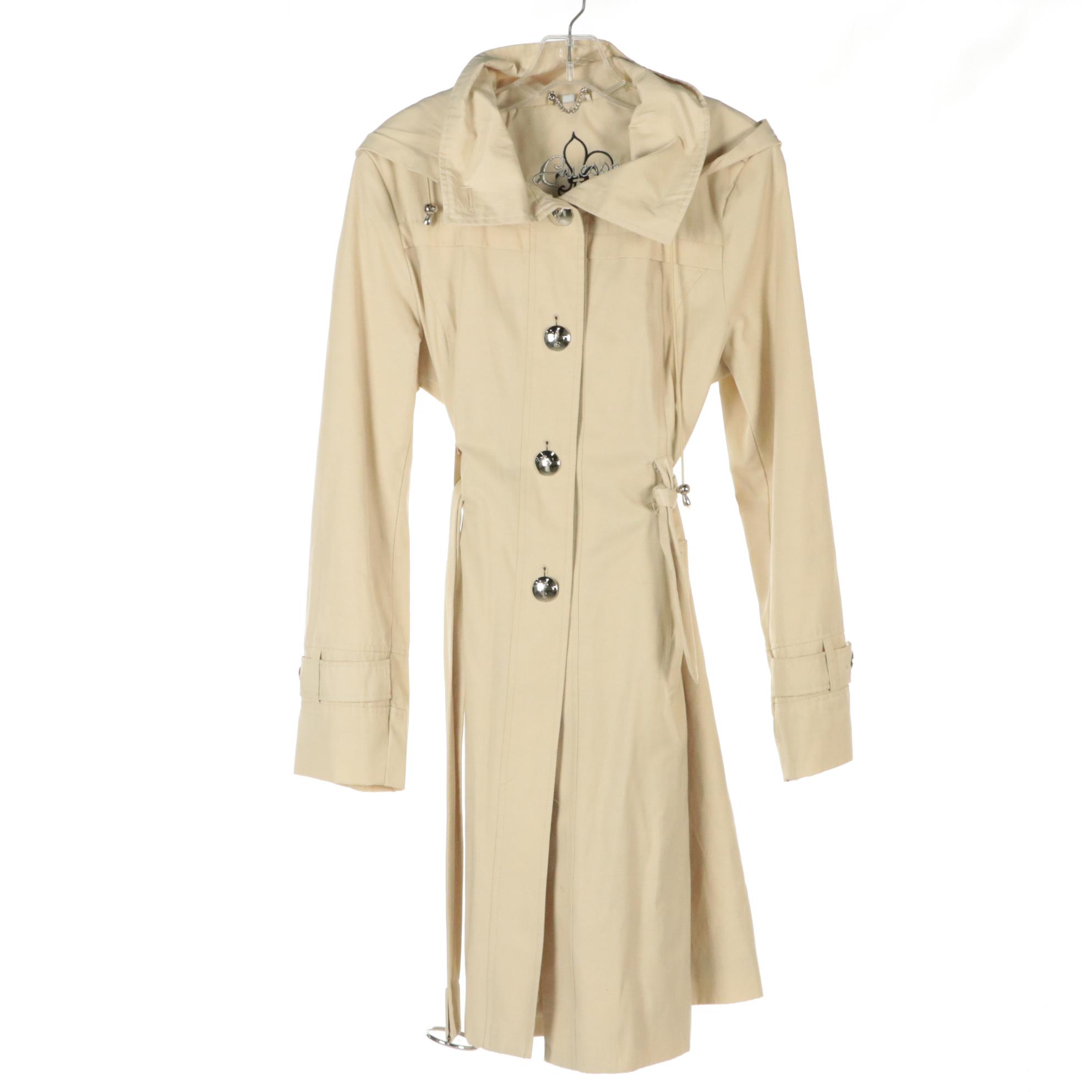 L.L. Bean Hooded Raincoats and Guess Trench Coat