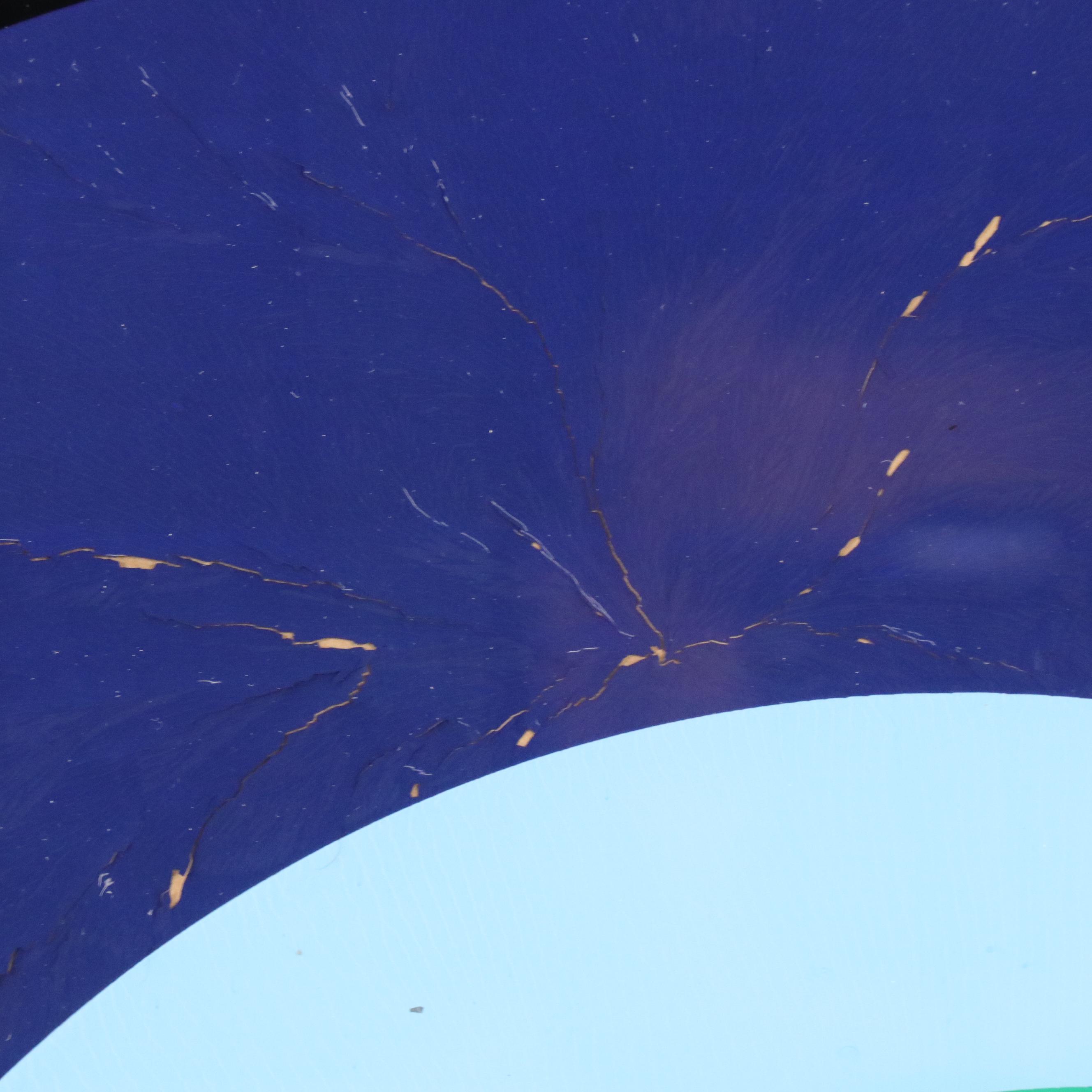 Turner Wall Accessory Reverse Glass Screenprint "At Dawning," Mid-20th Century