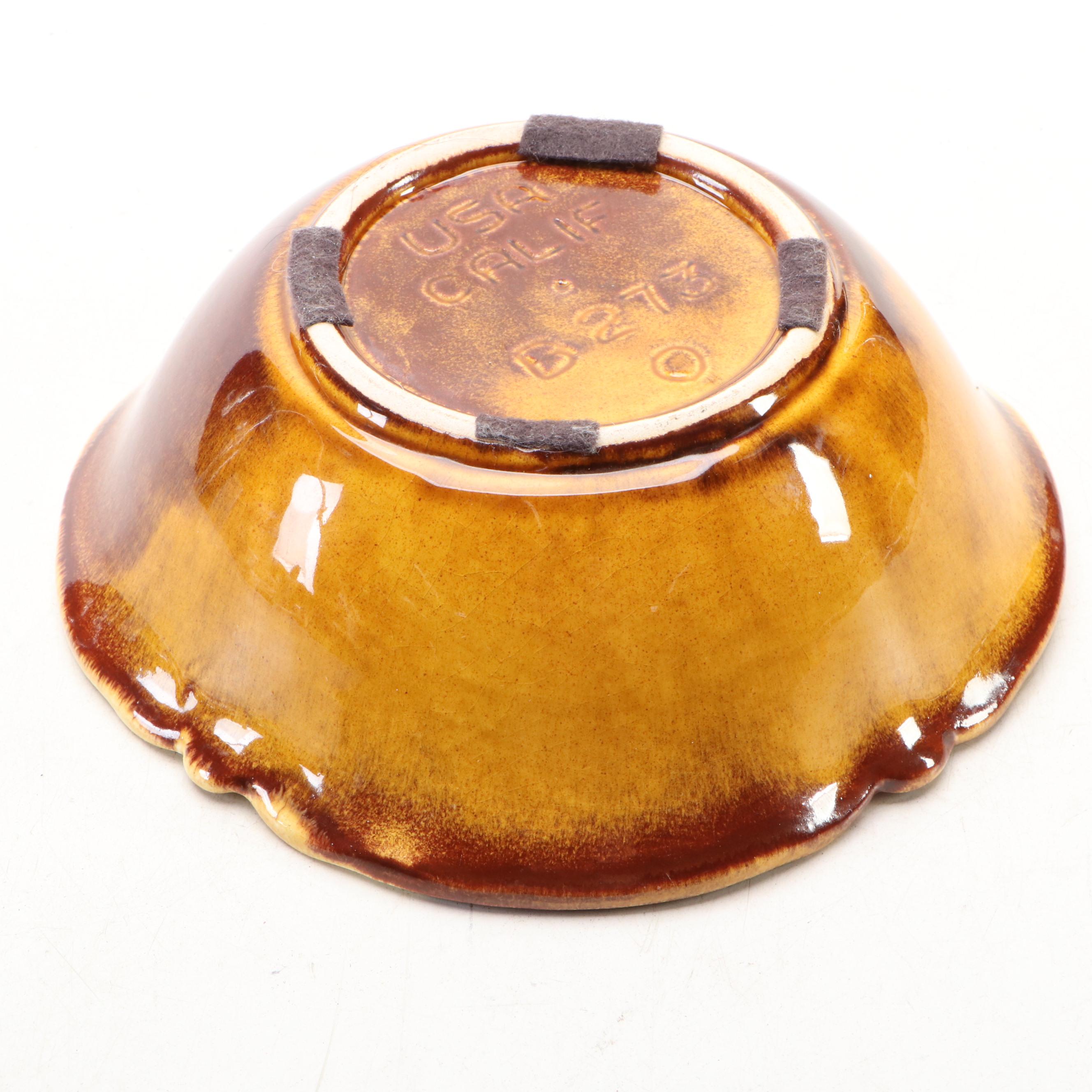 Ceramic Scottish Terrier Footed Planter with Ceramic Decorative Bowl