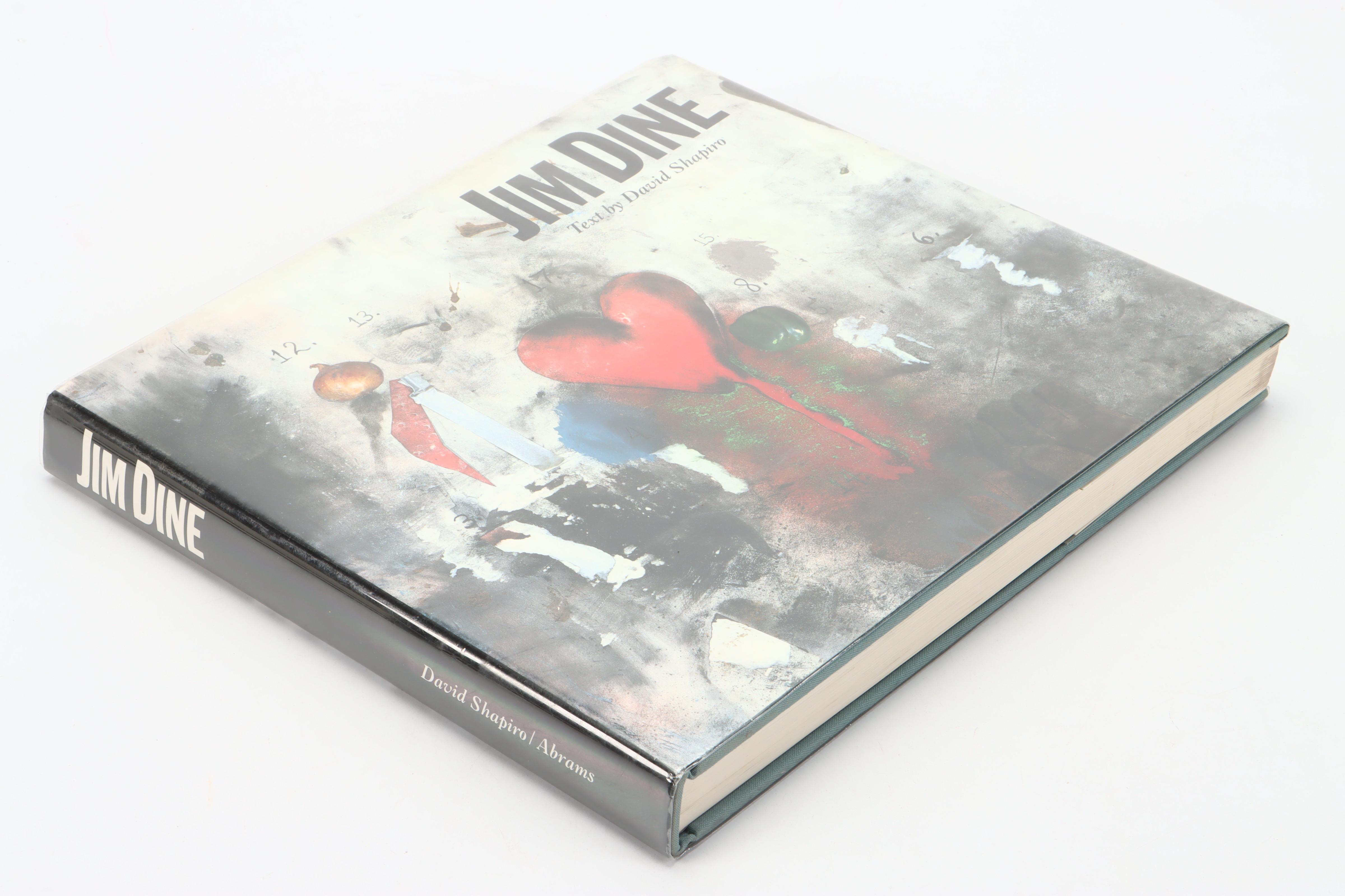 Artist Signed First Edition "Jim Dine: Five Themes" by Graham Beal and More